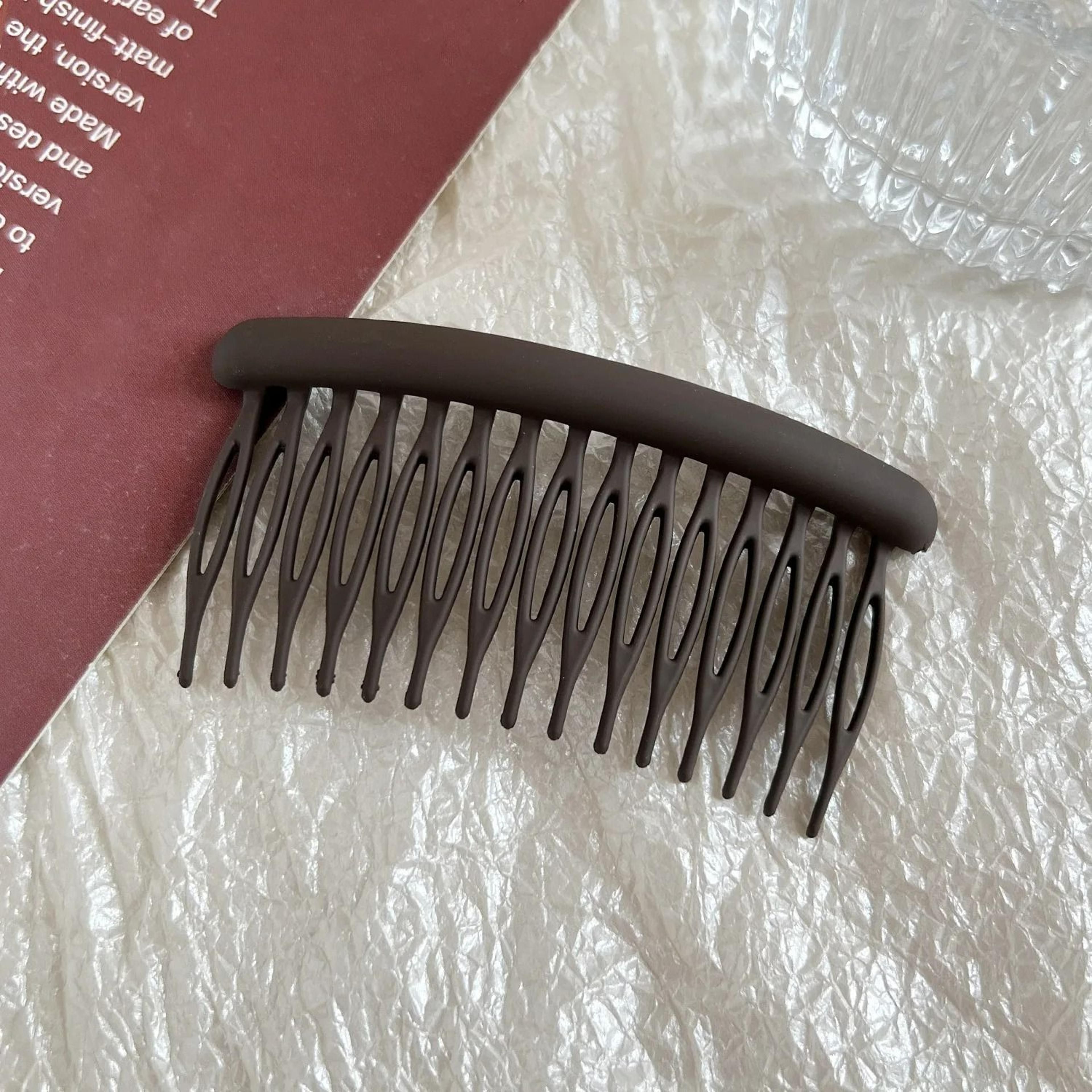Matte NonSlip Side Hair Fork Stick Comb 11