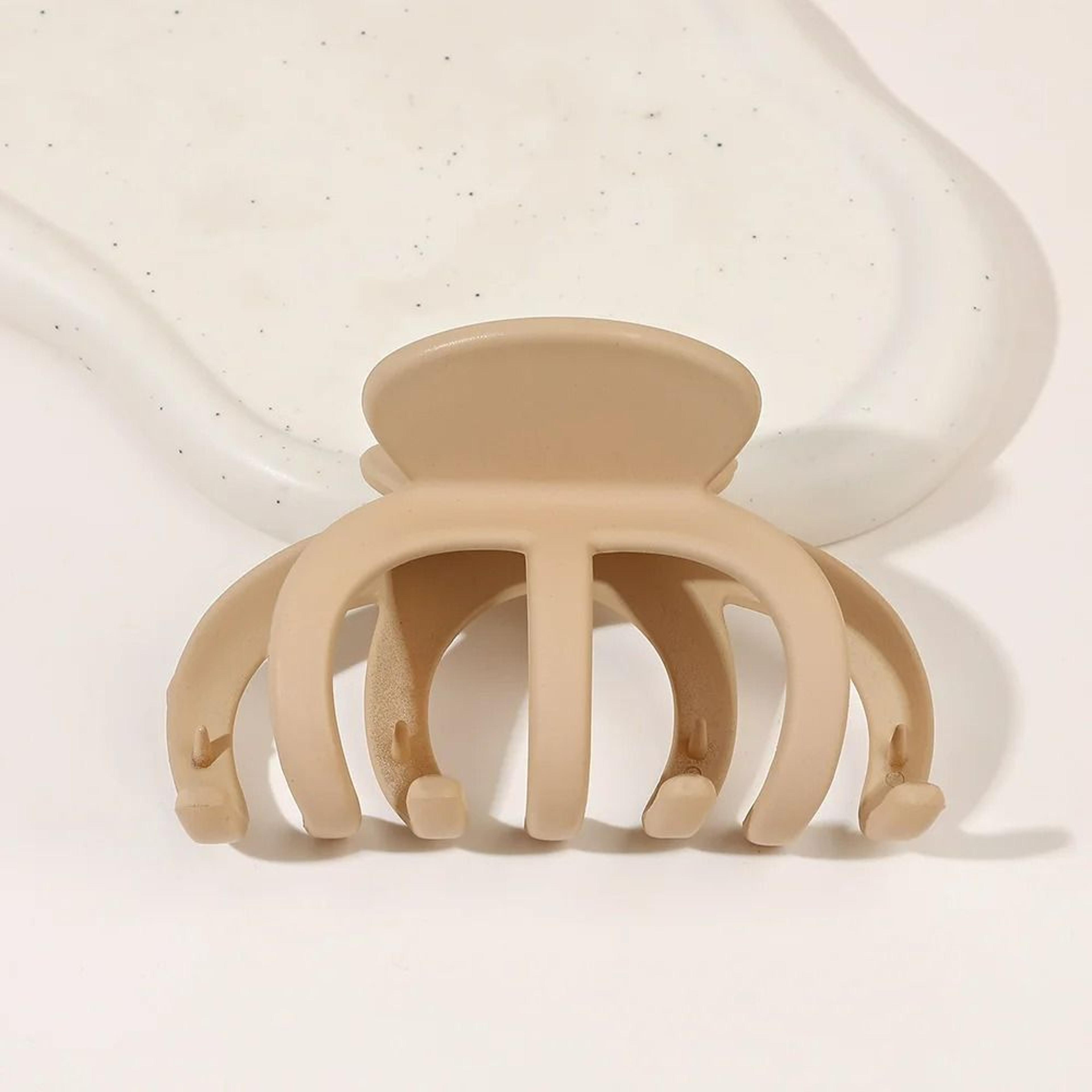 Large Matte Acrylic Shark Hair Claw Clip 15