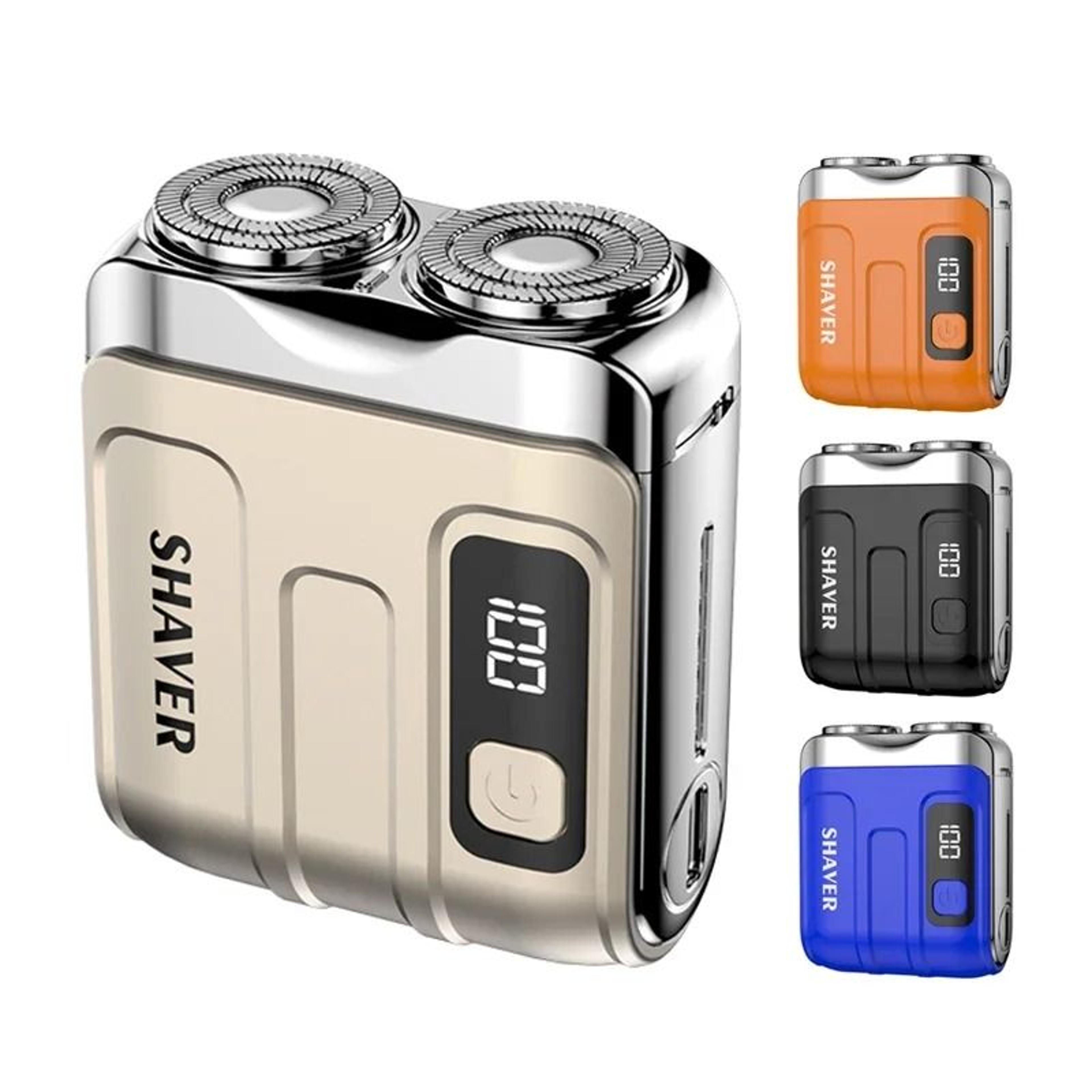 r-18 mini electric smart shaver with digital display