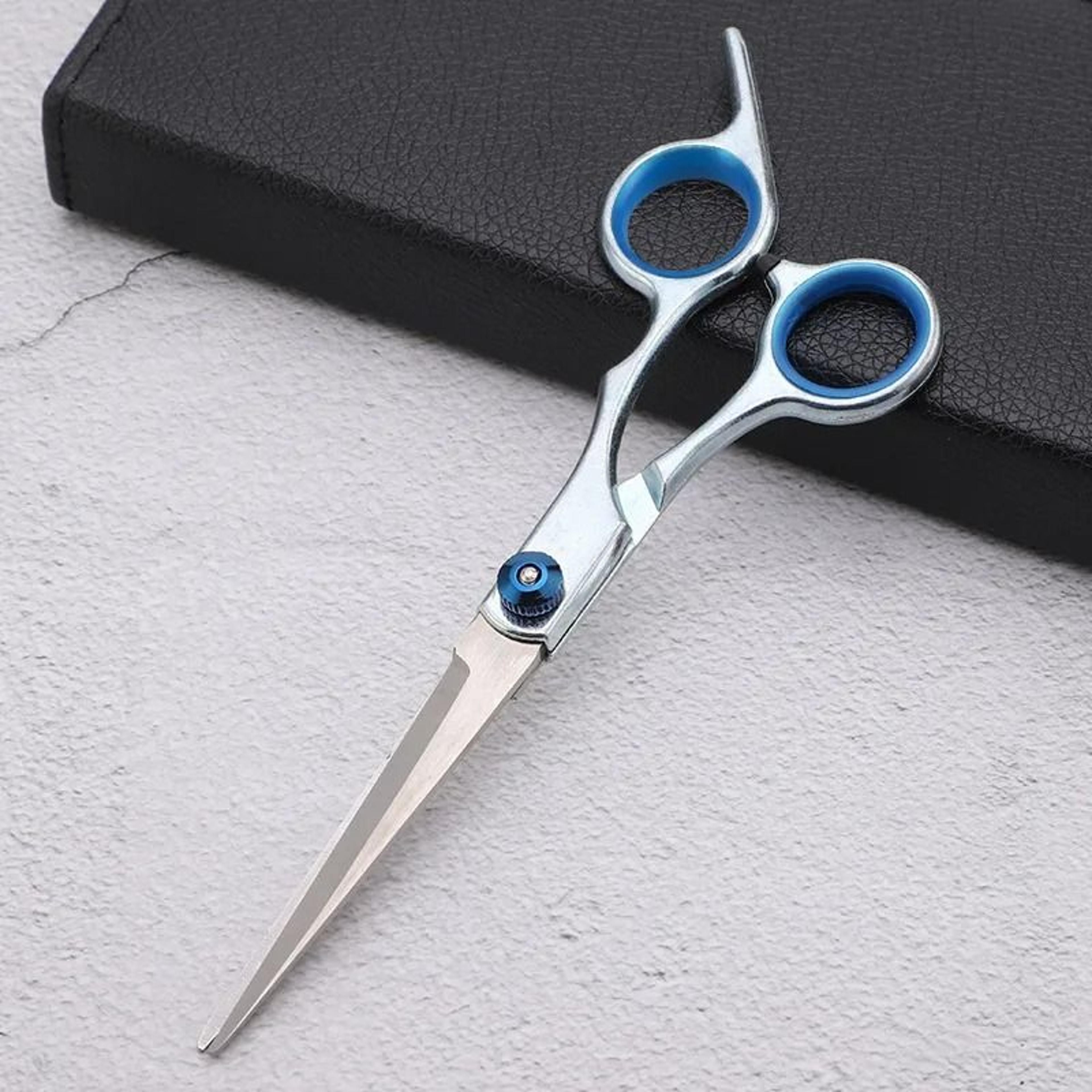 Professional Stainless Steel Hairdressing  Pet Grooming Scissors Set 5