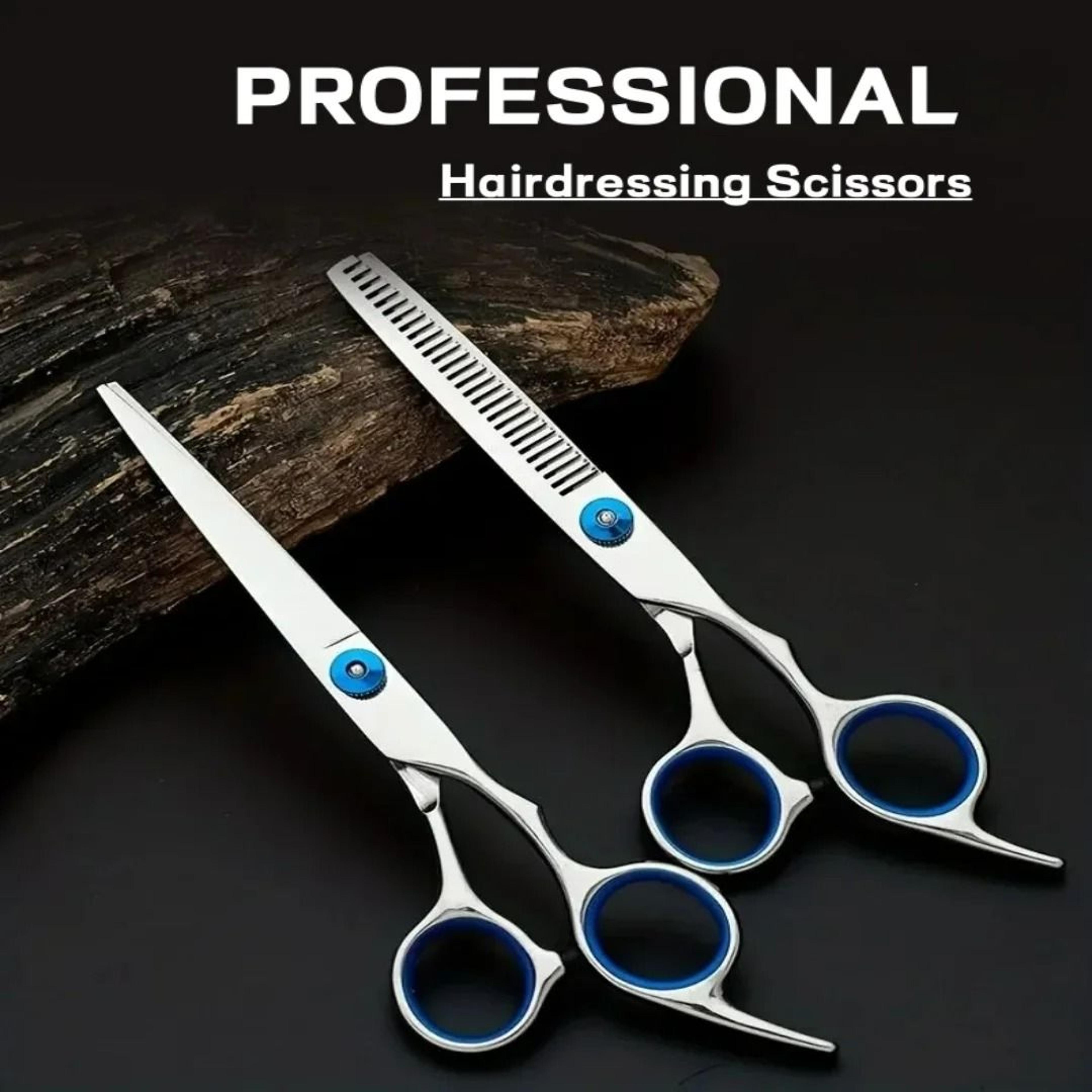 Professional Stainless Steel Hairdressing  Pet Grooming Scissors Set 1