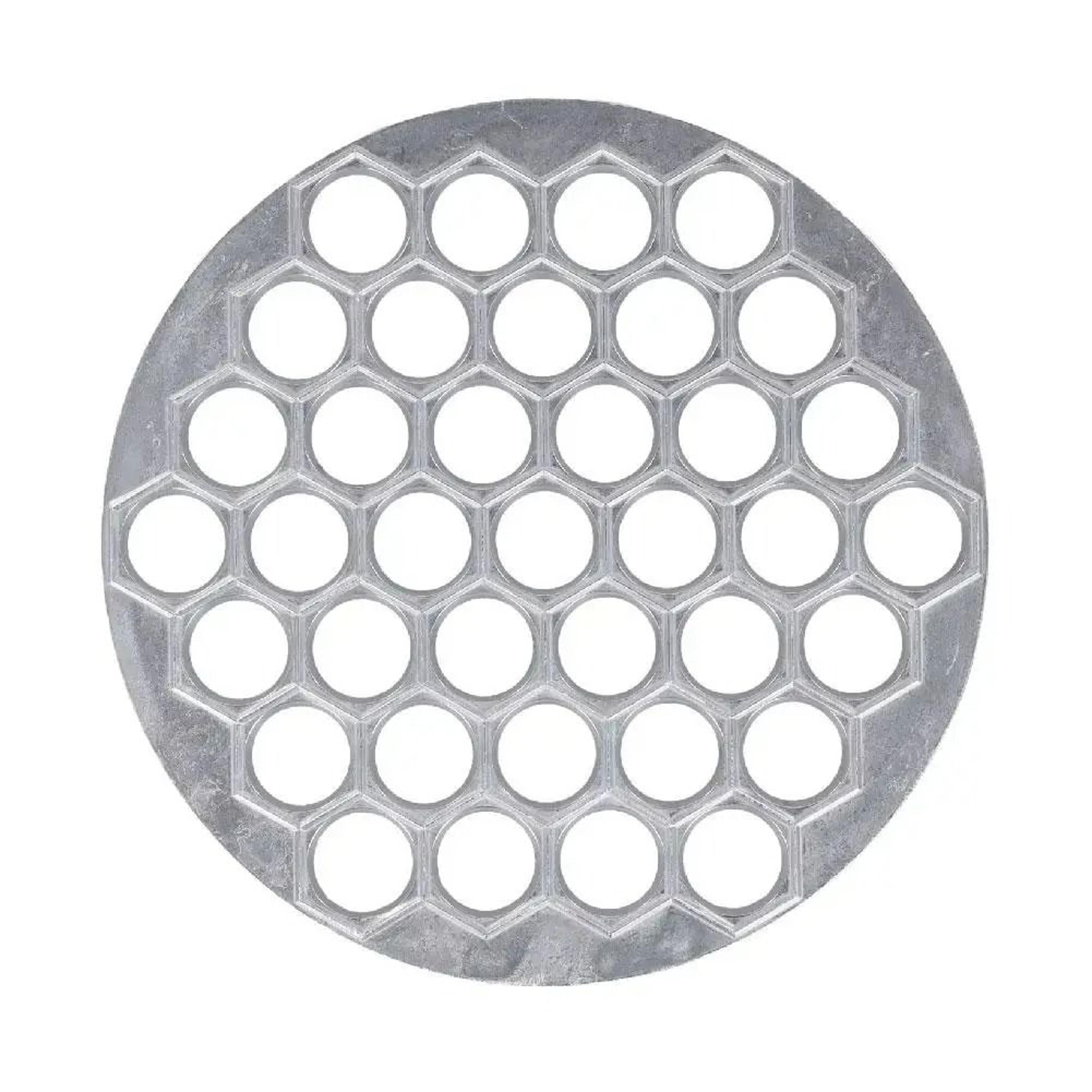 37Hole HeavyDuty Aluminum Dumpling  Pelmeni Mold 7