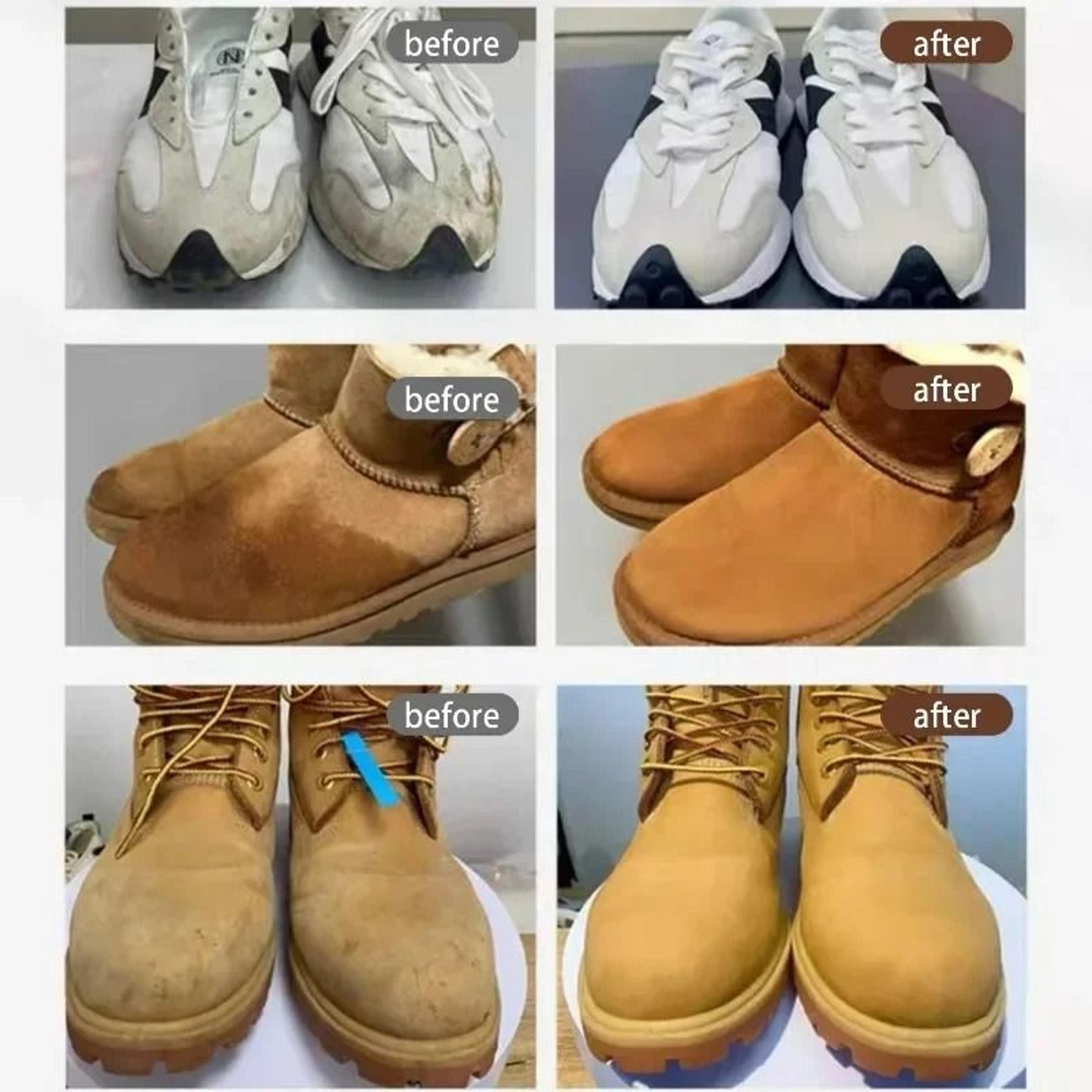 Natural Rubber Suede Shoe Cleaner Eraser Blocks 20 Pcs 5