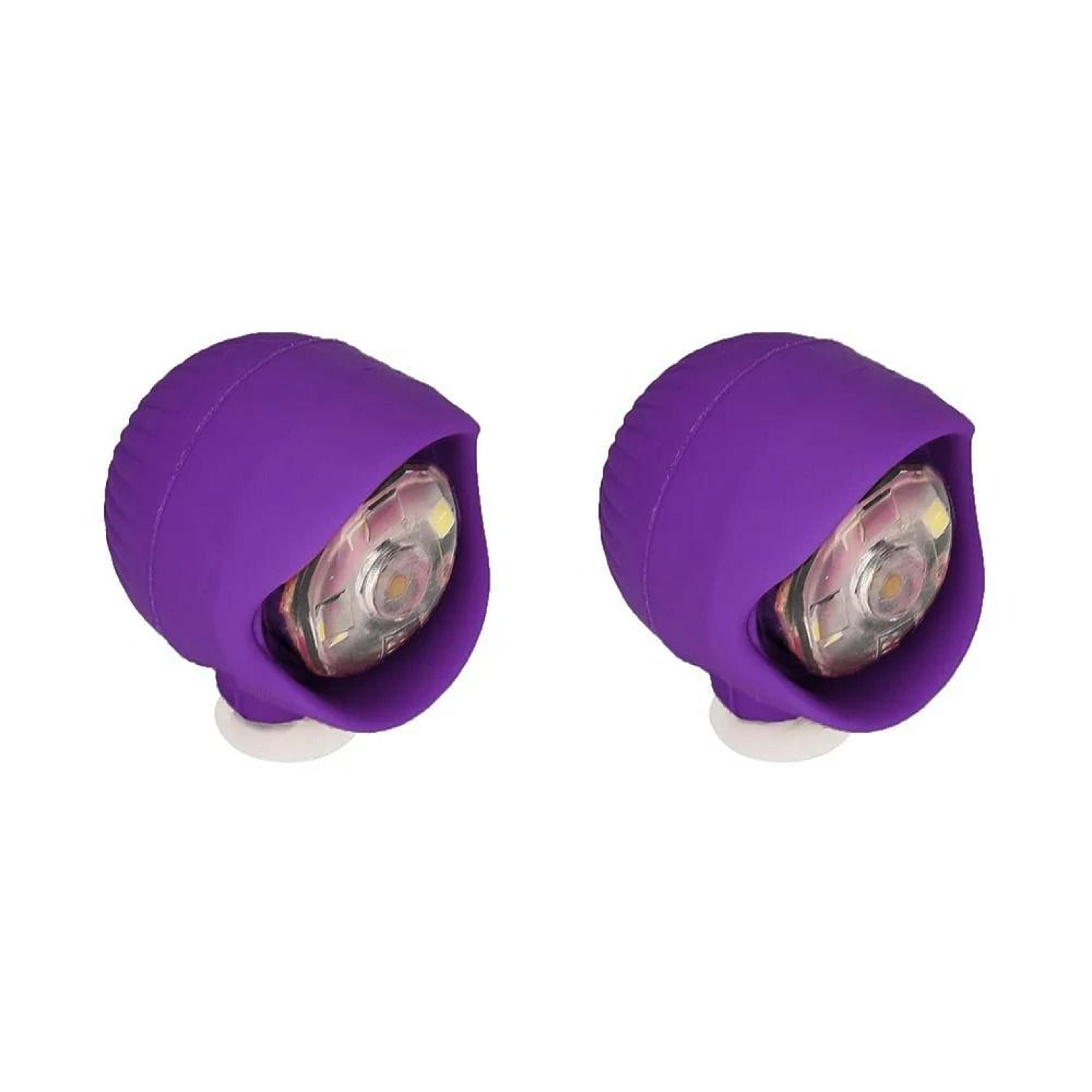 2Pcs LED Shoe Lights Charms For Night Walking  Safety 19