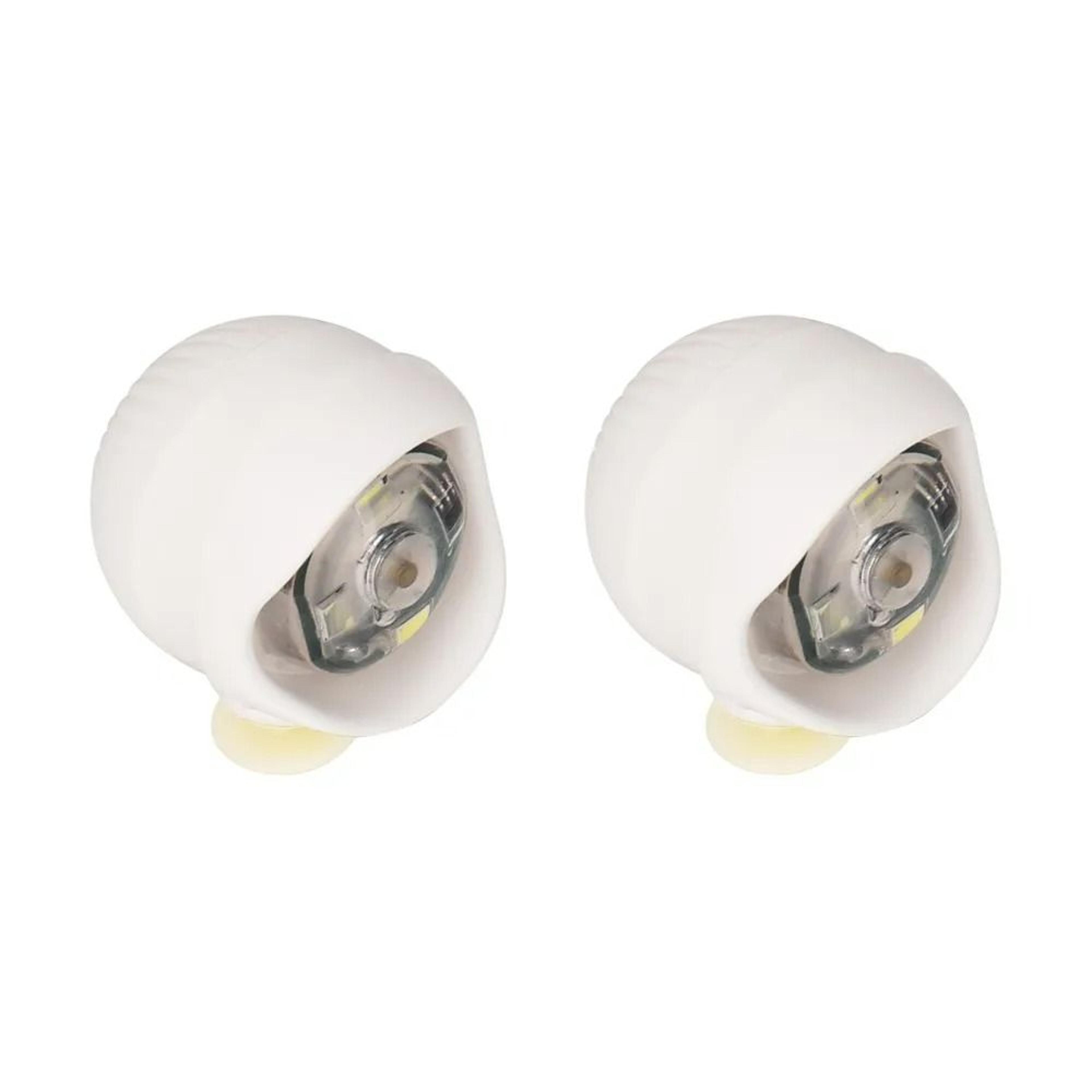 2Pcs LED Shoe Lights Charms For Night Walking  Safety 9