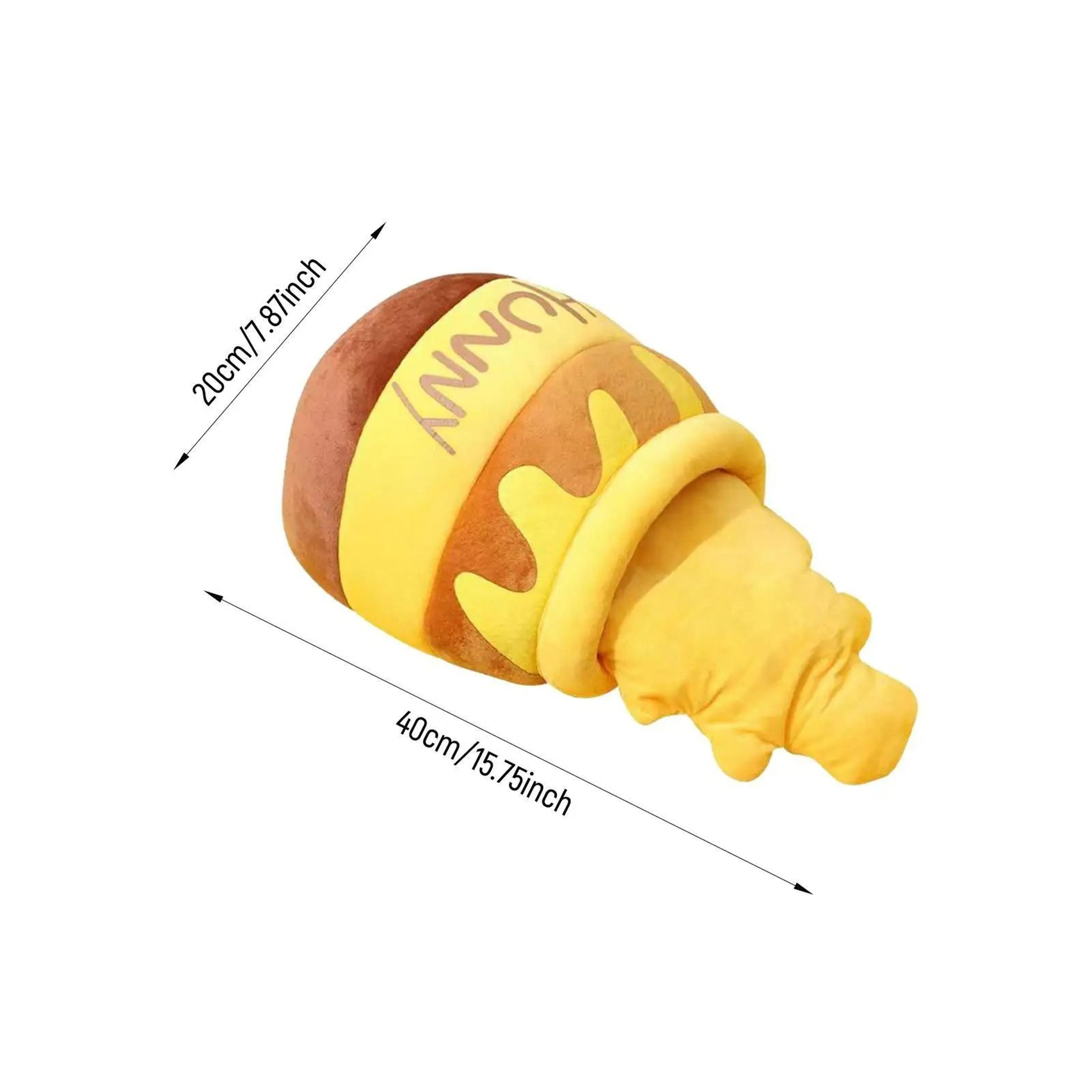 Warm Soft Honey Pot Cave Cat Bed With Removable Cushion 5