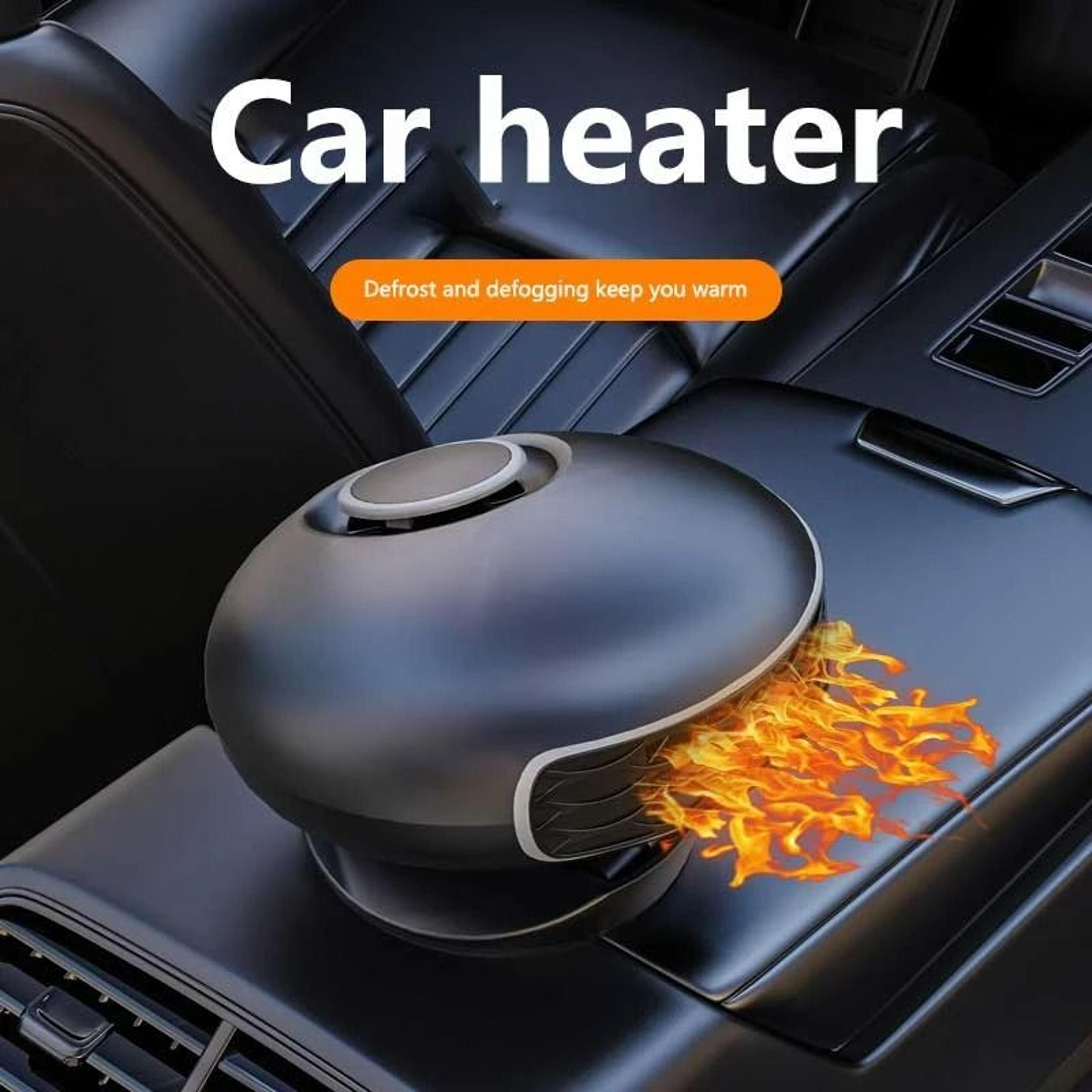 150w portable car heater fan & windshield defroster