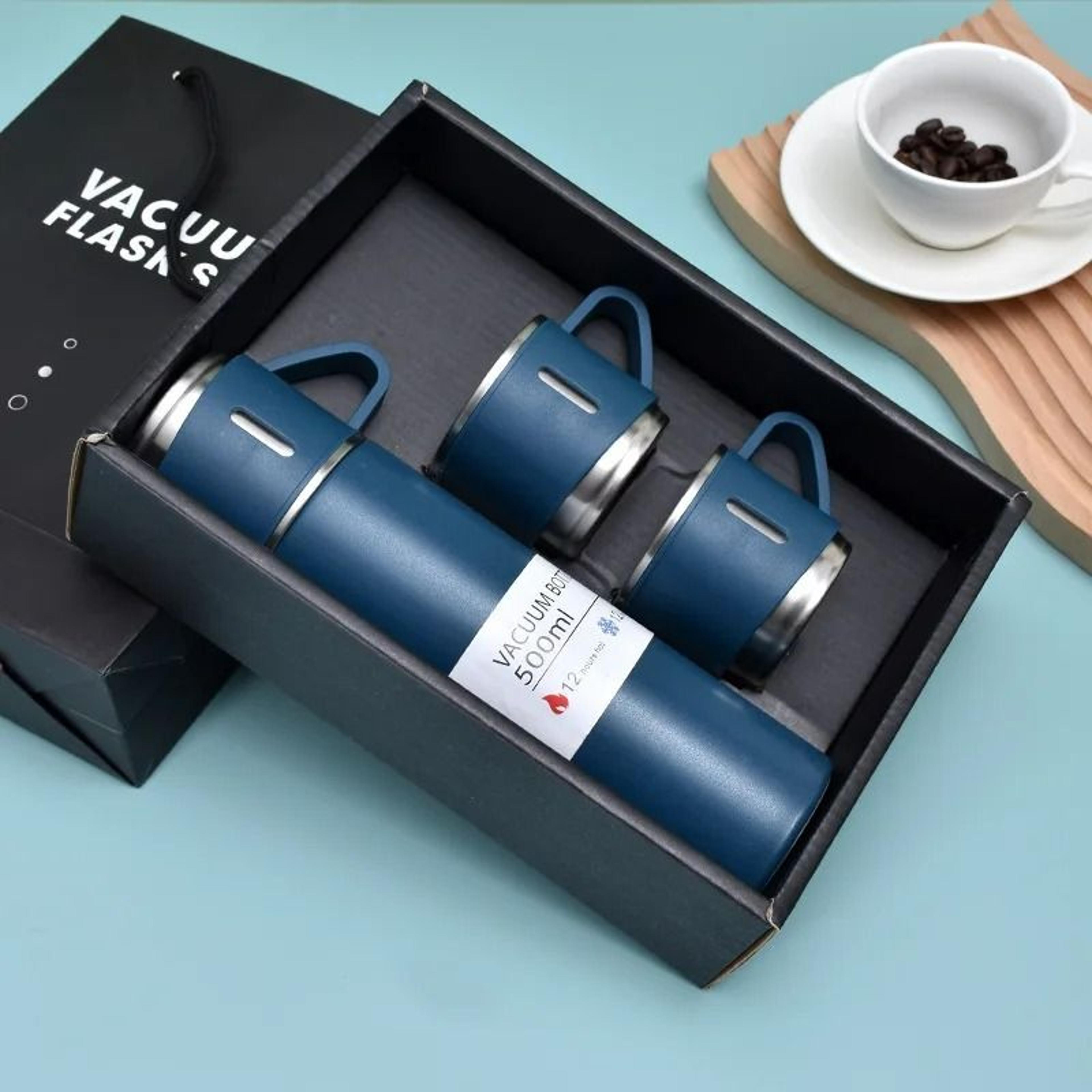 Stainless Steel Vacuum Flask Gift Set 12