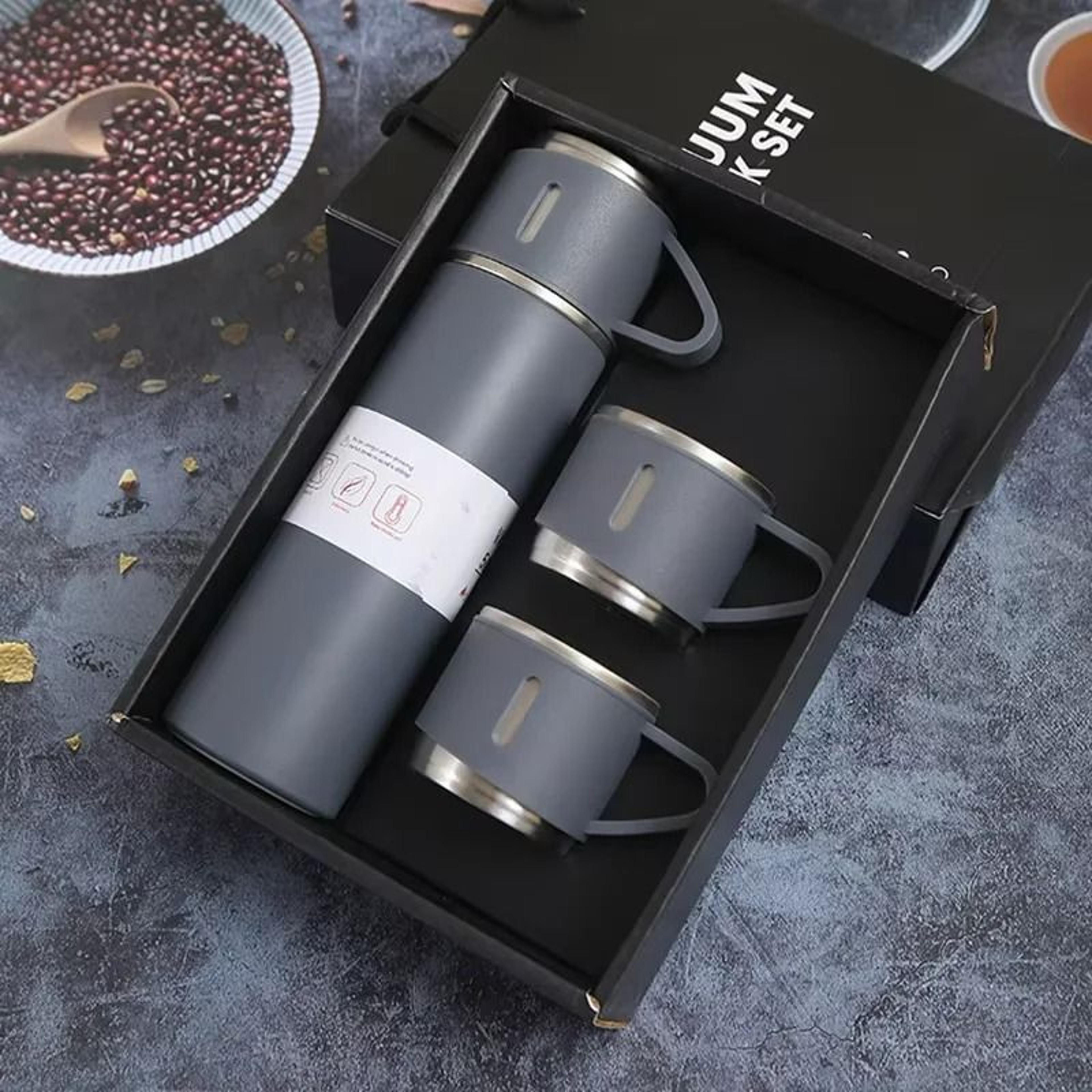 Stainless Steel Vacuum Flask Gift Set 16