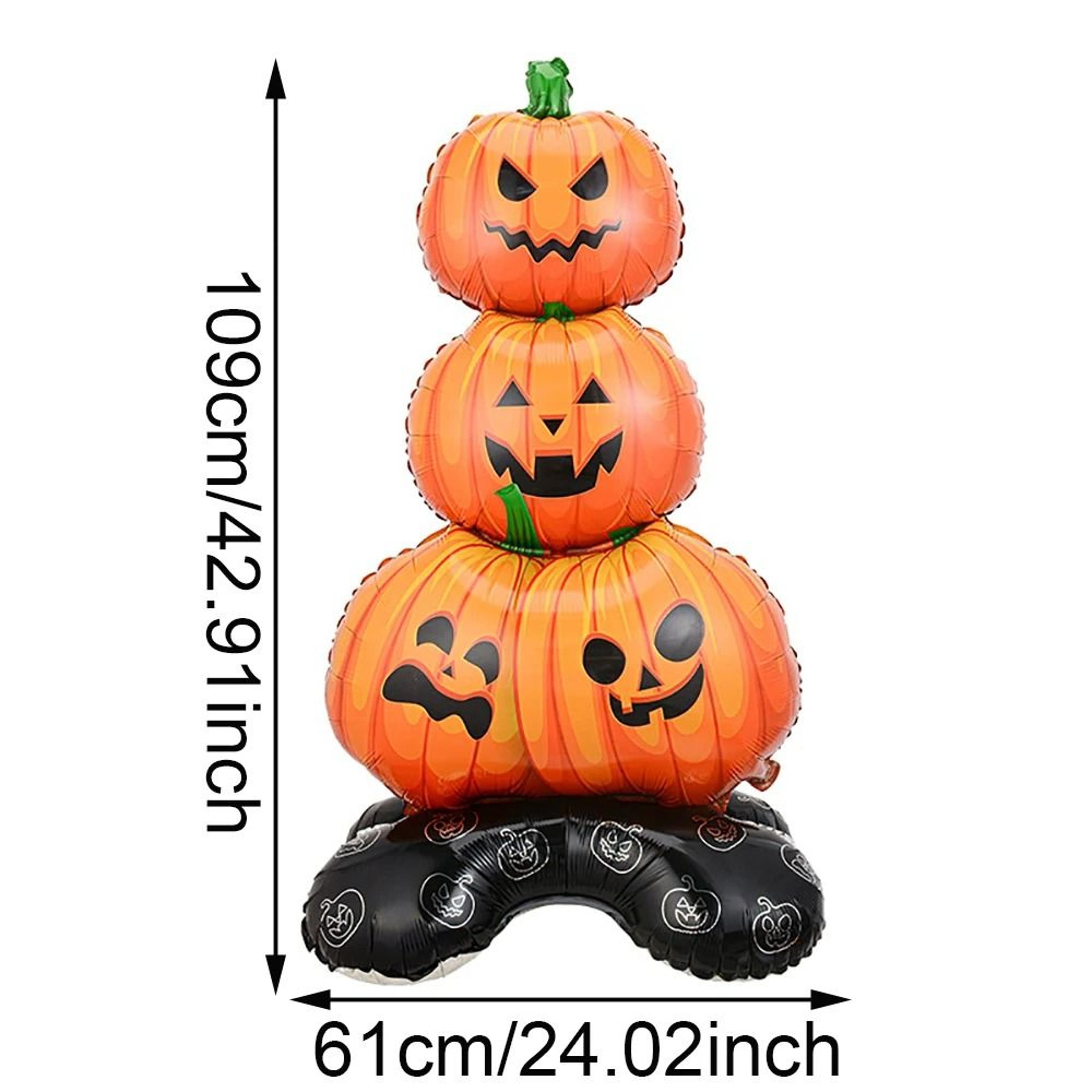 Halloween Foil Balloon Pumpkin Ghost  Witch Character Designs 6