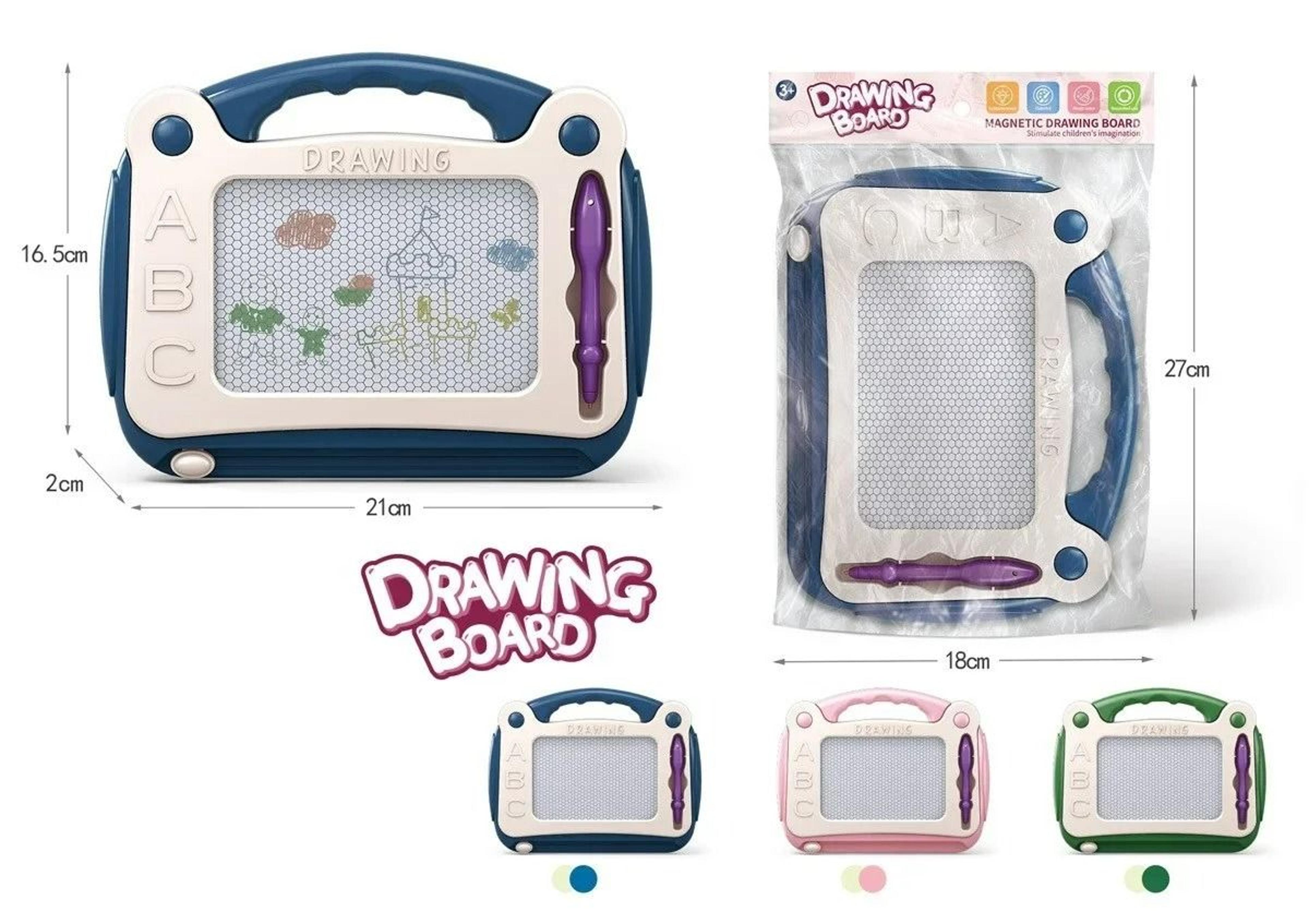Magnetic Colored Graffiti Erasable Drawing Board 6