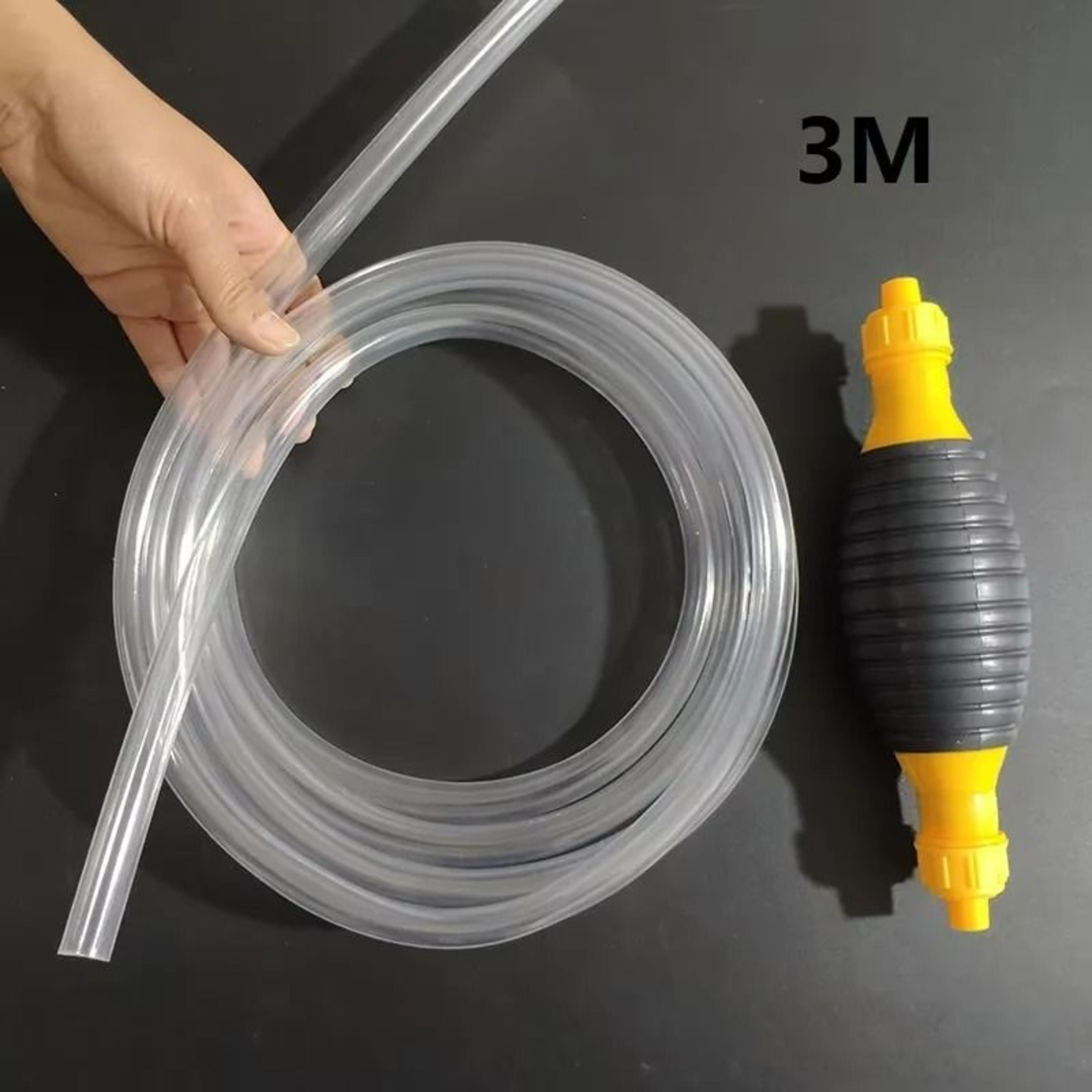 Portable Manual Fluid Siphon  Fuel Transfer Pump 9