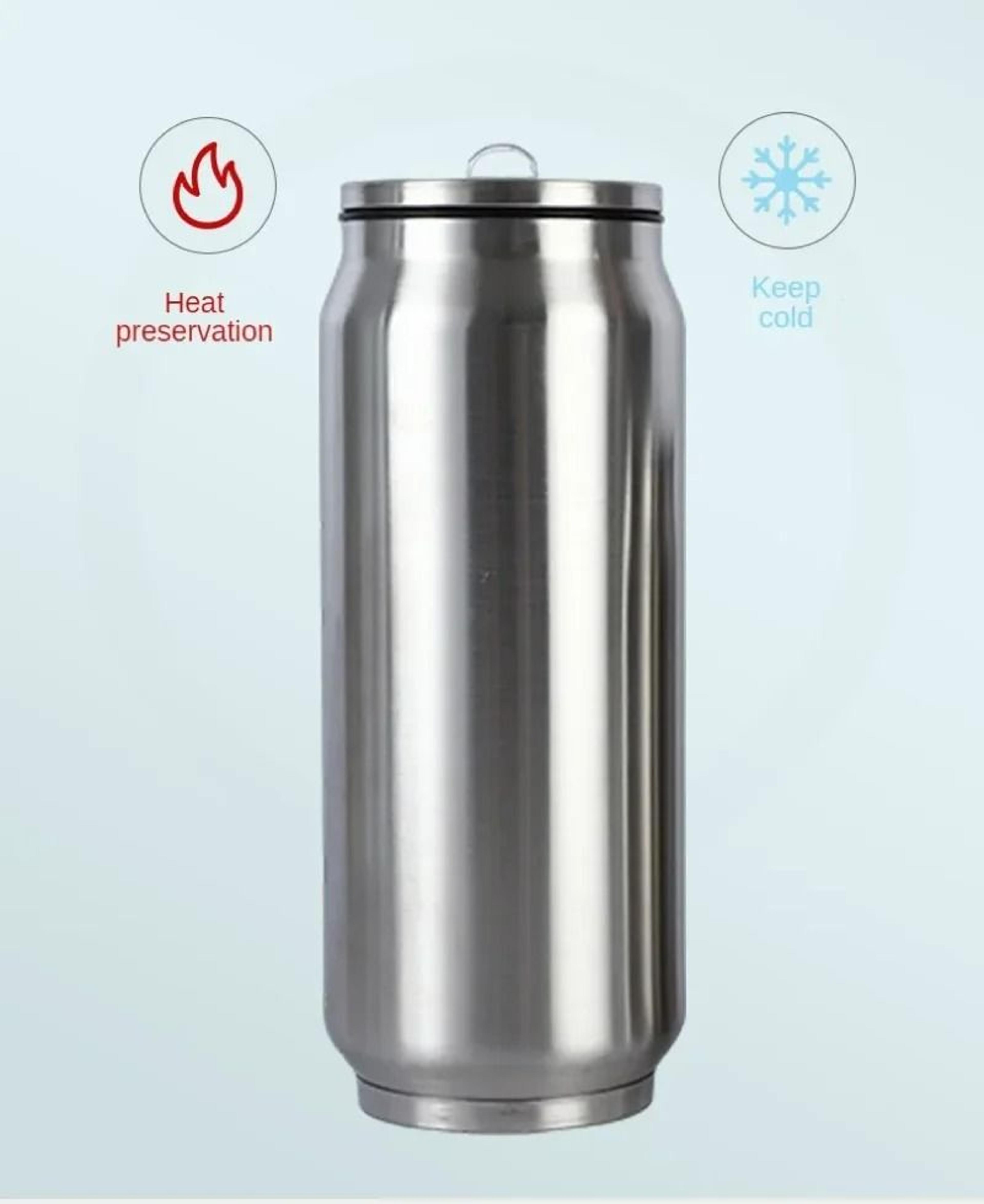 Stainless Steel Vacuum Insulated Cola Can Water Bottle 4