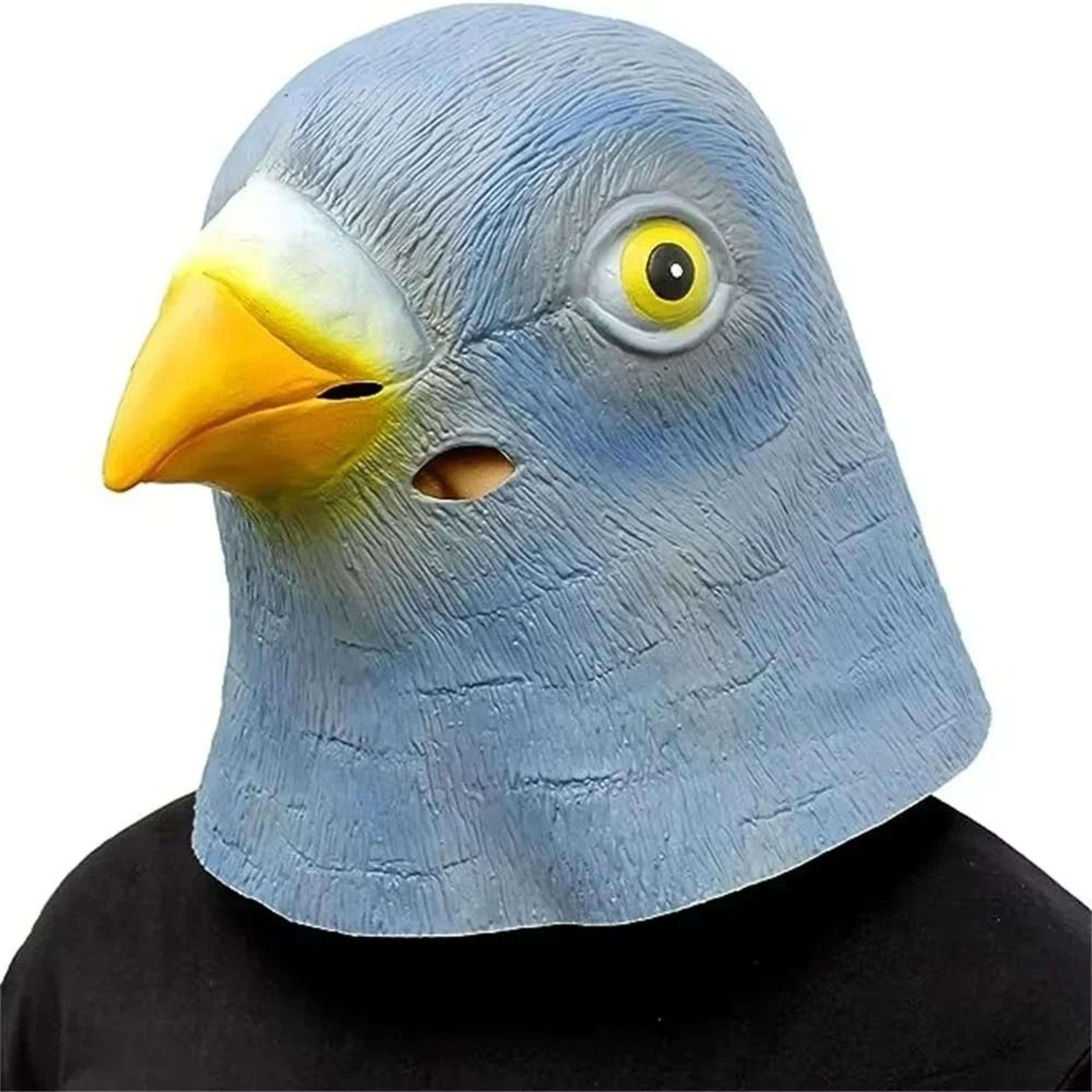 funny latex pigeon head mask
