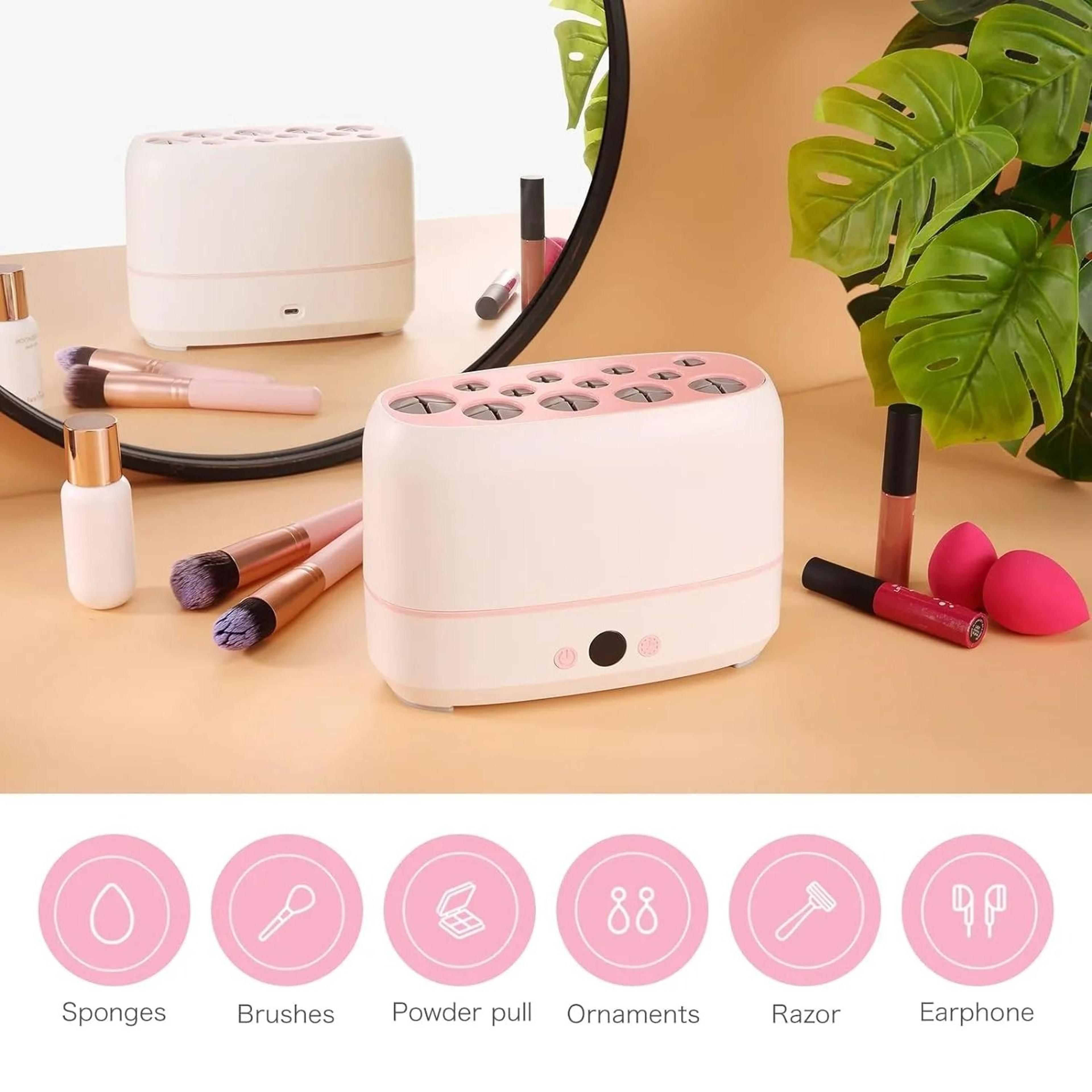 Multifunctional Electric Makeup Brush Cleaner  Quick Dryer 4