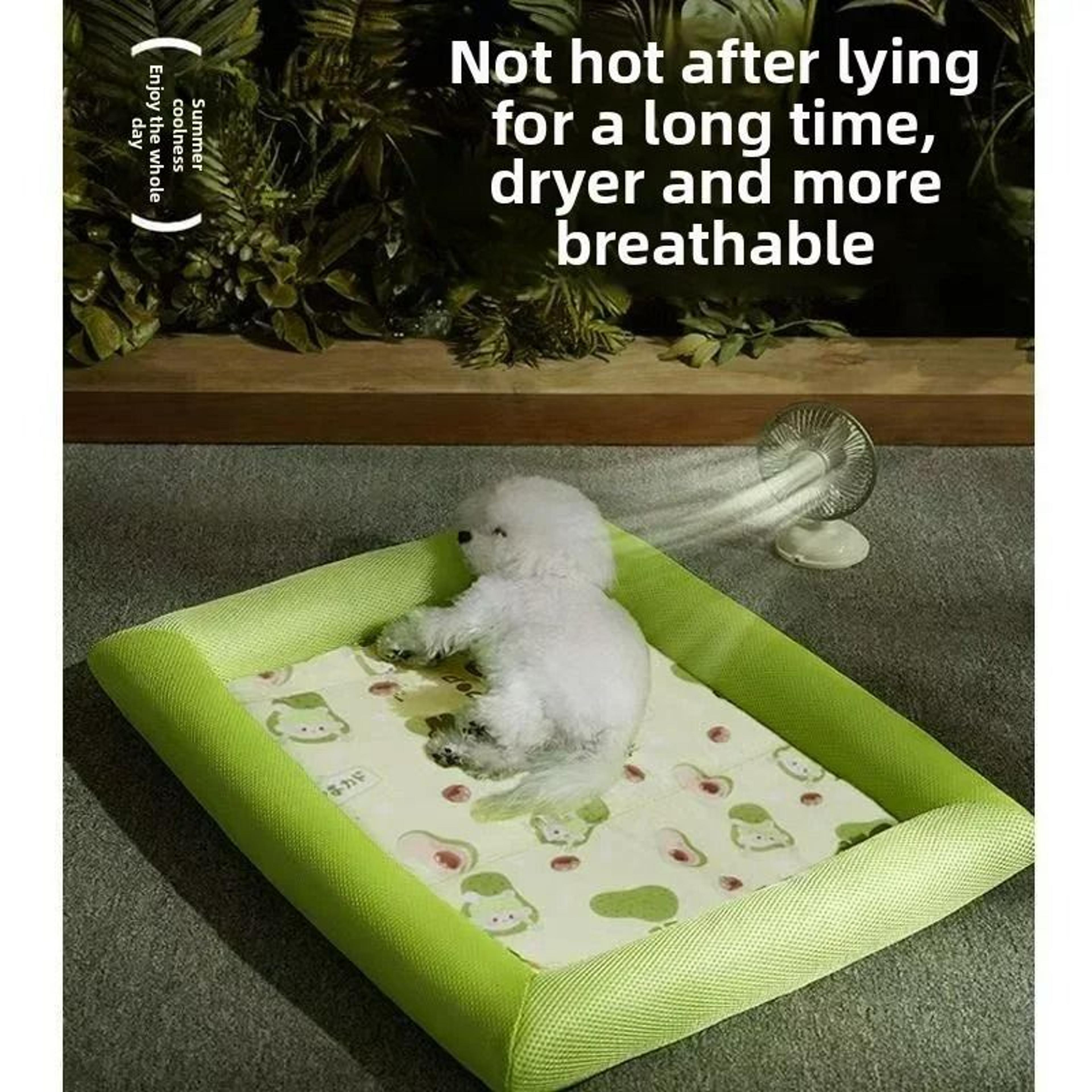 SelfCooling Summer Pet Bed Mat  Sofa Blanket 2