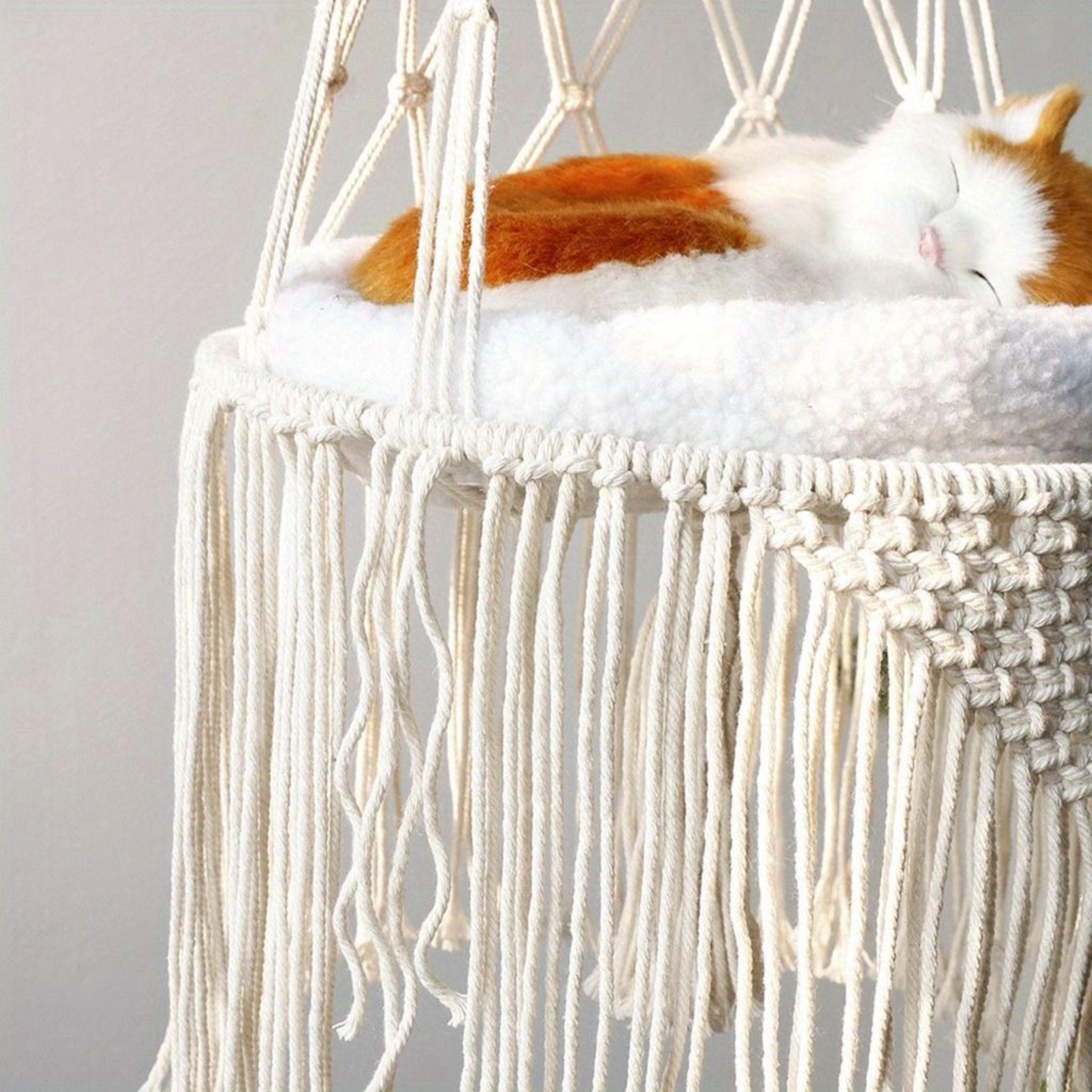 Mounted Cat Window Hammock  Balcony Sunbathing Perch 4