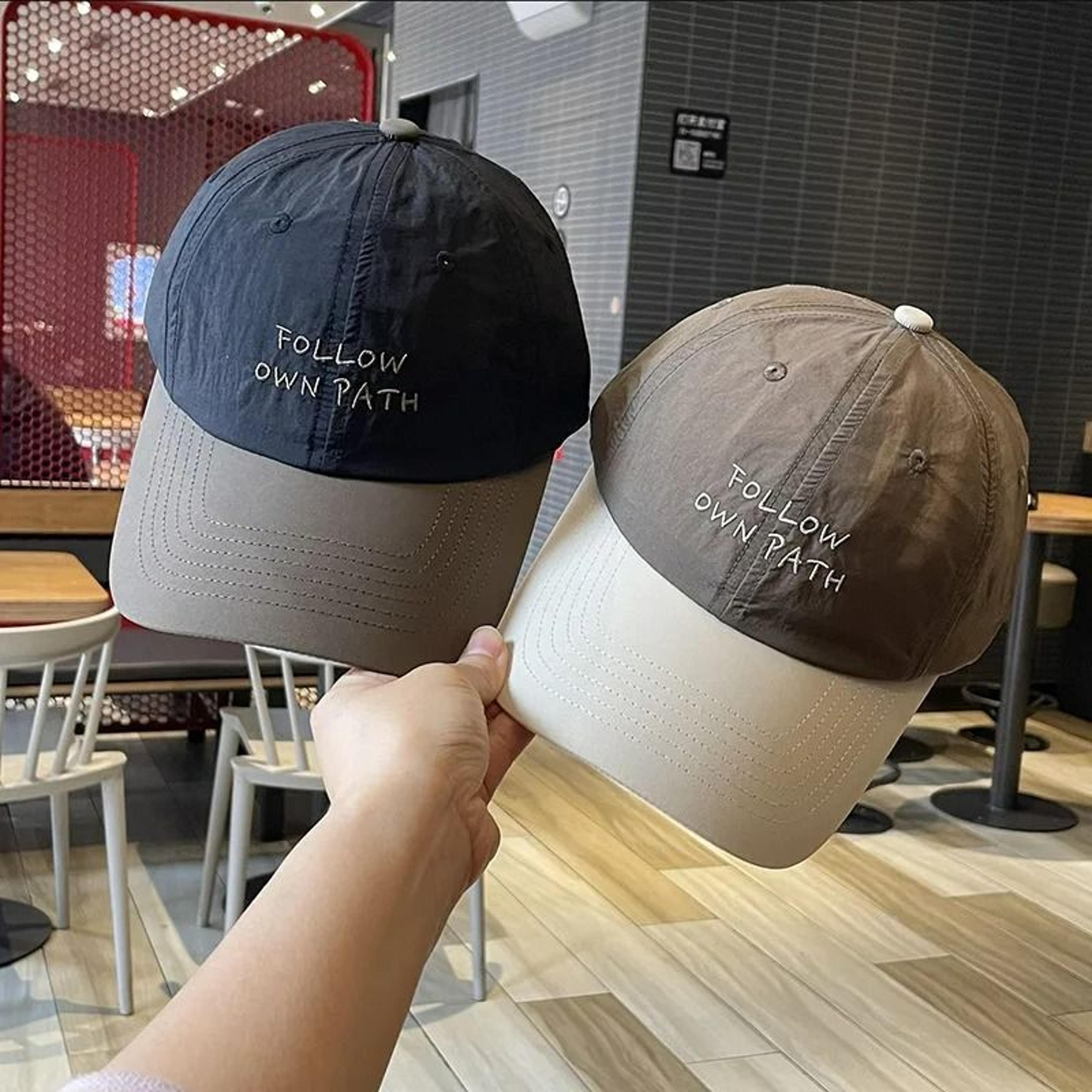 Outdoor QuickDry Lightweight Colorblock Baseball Cap 3