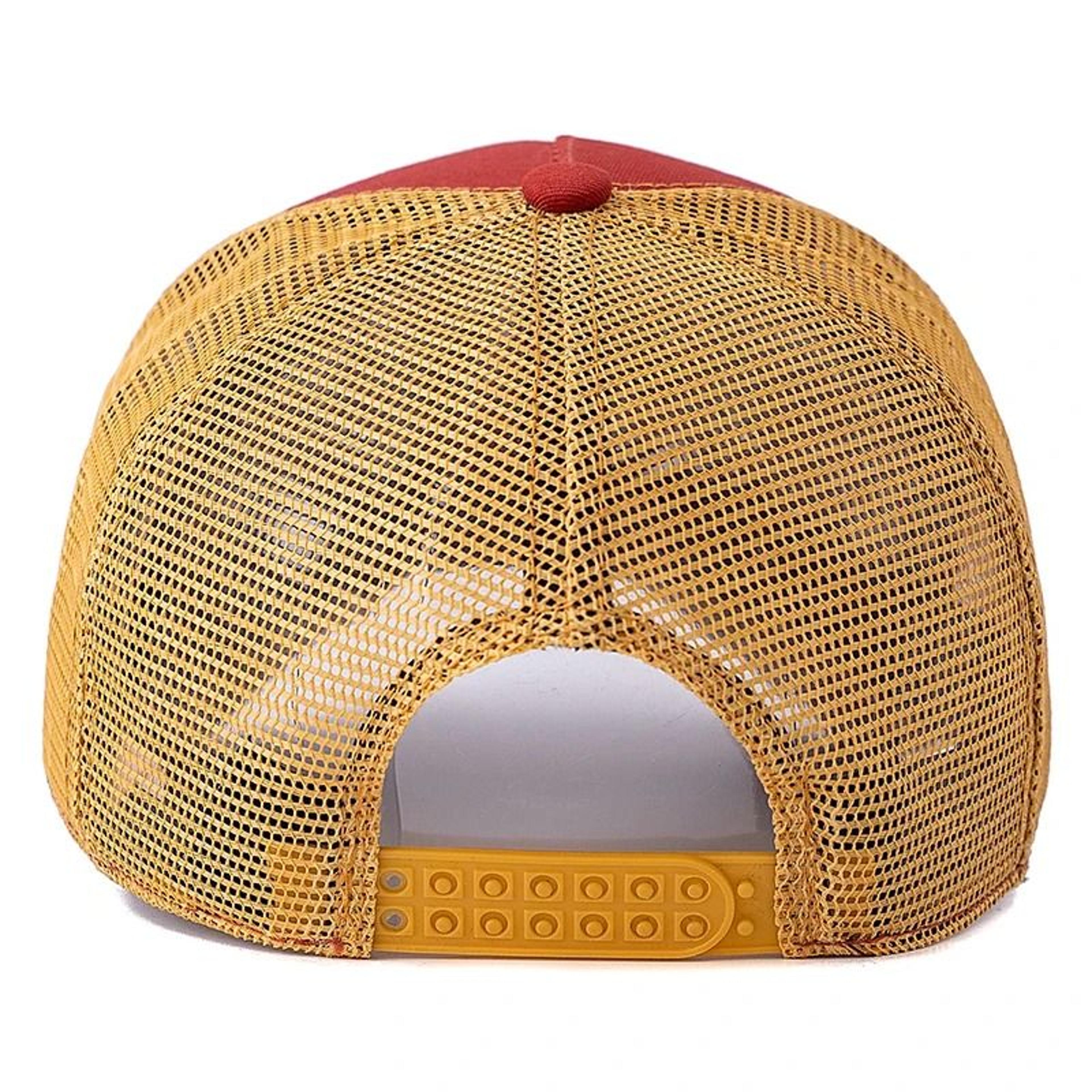Unisex Summer Breathable Mesh Bulls Head Patch Trucker Hat 5