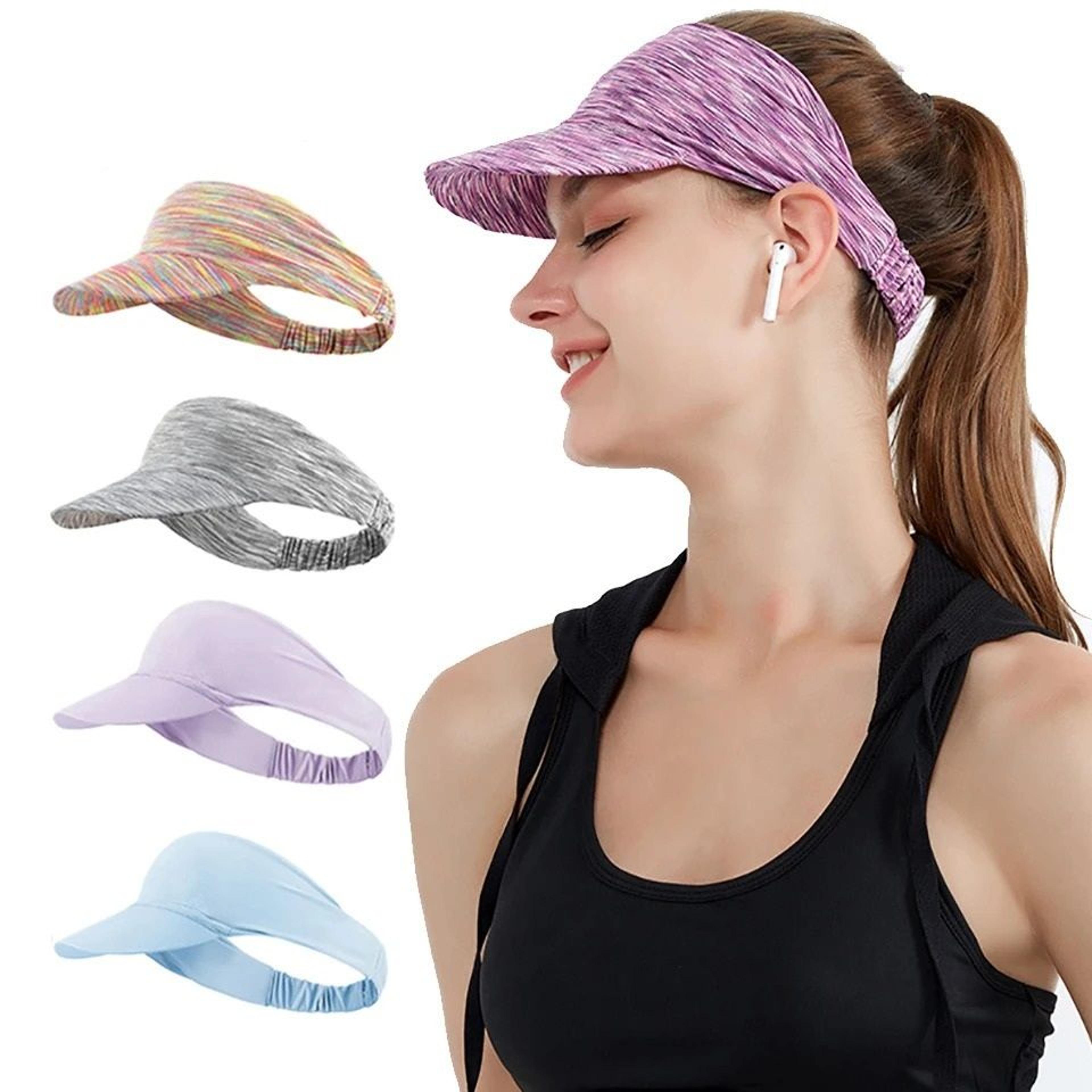 unisex open-top sports headband sun visor cap