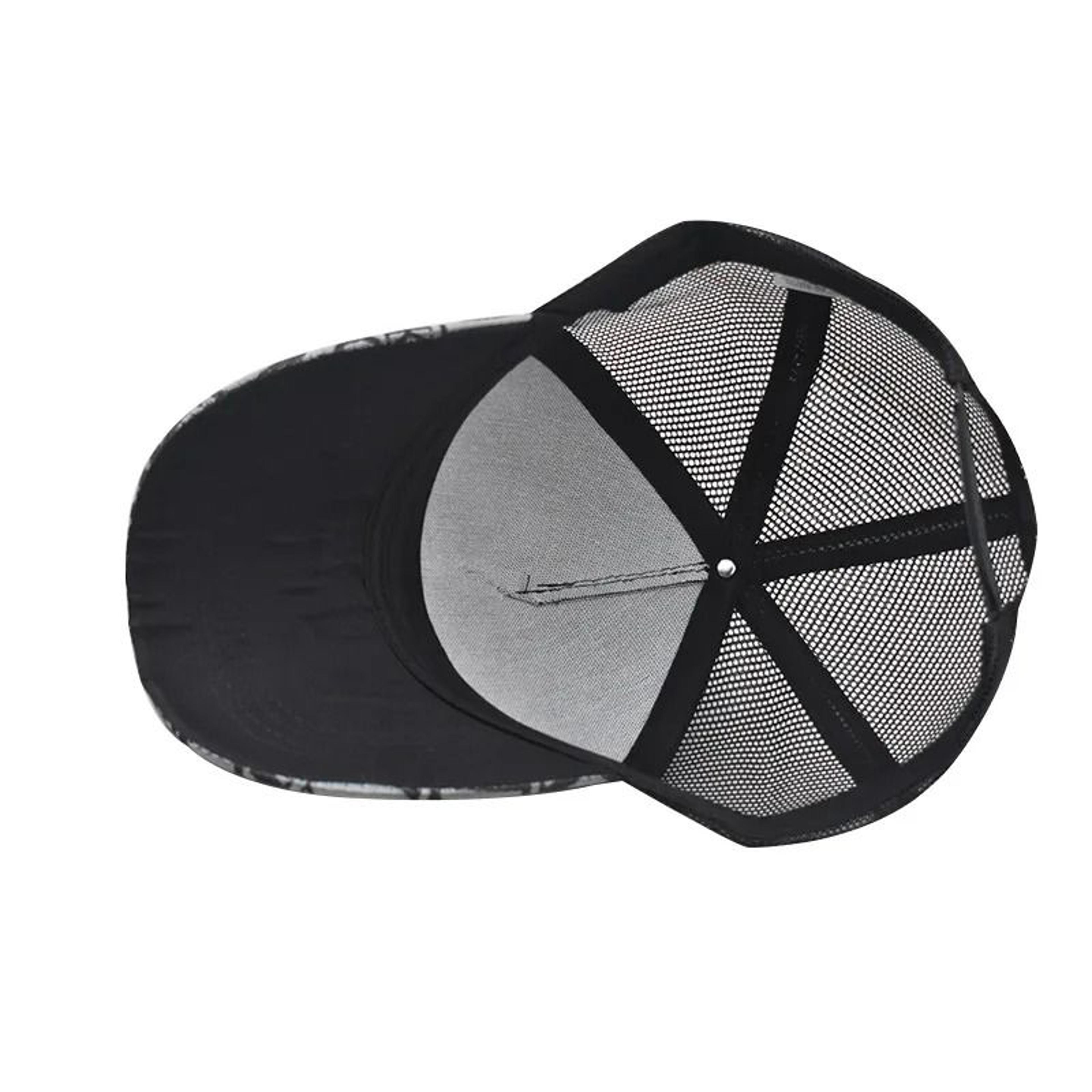 Unisex Summer Plaid Pattern Breathable Mesh Baseball Cap 5