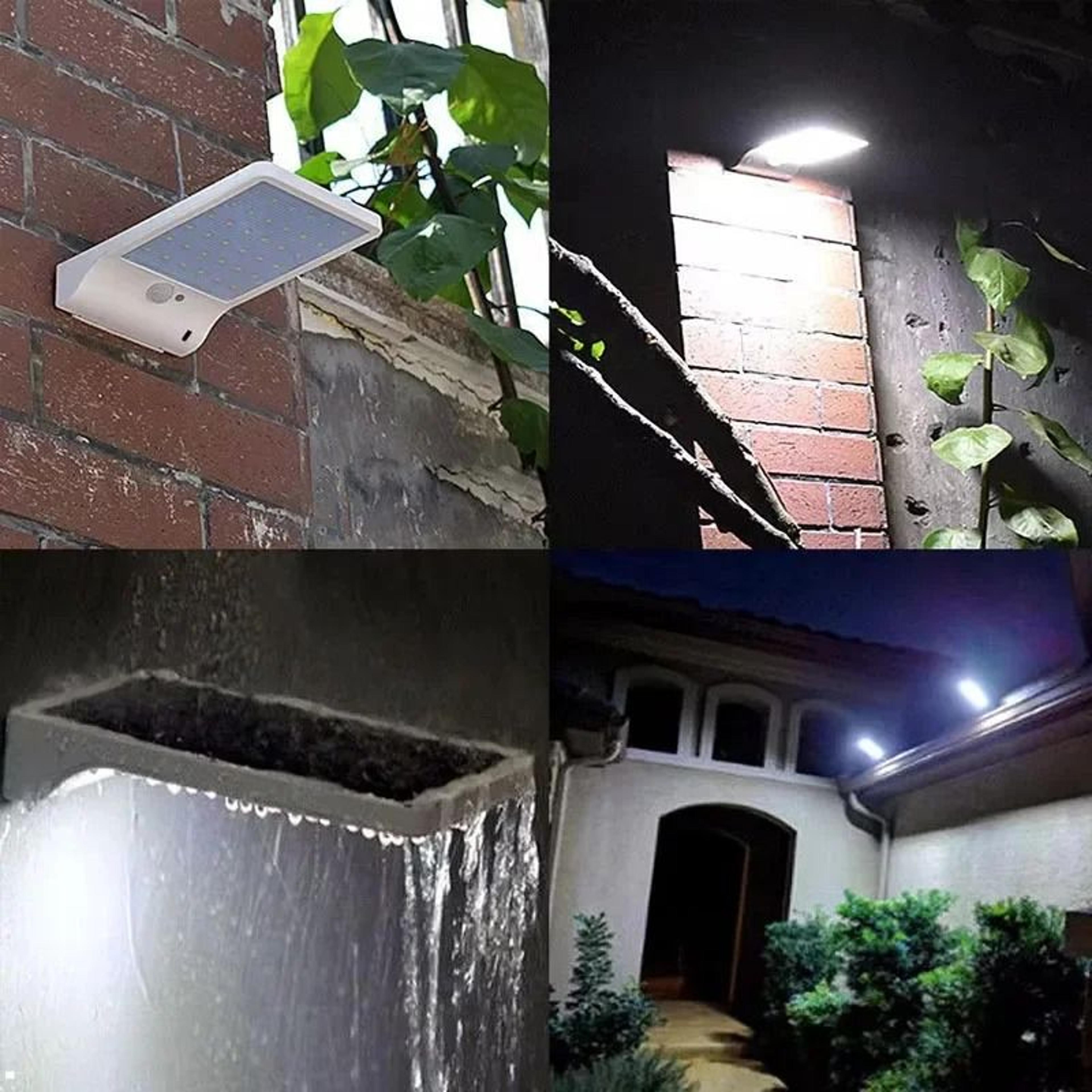 Outdoor Solar PIR Motion Sensor Wall Light 5
