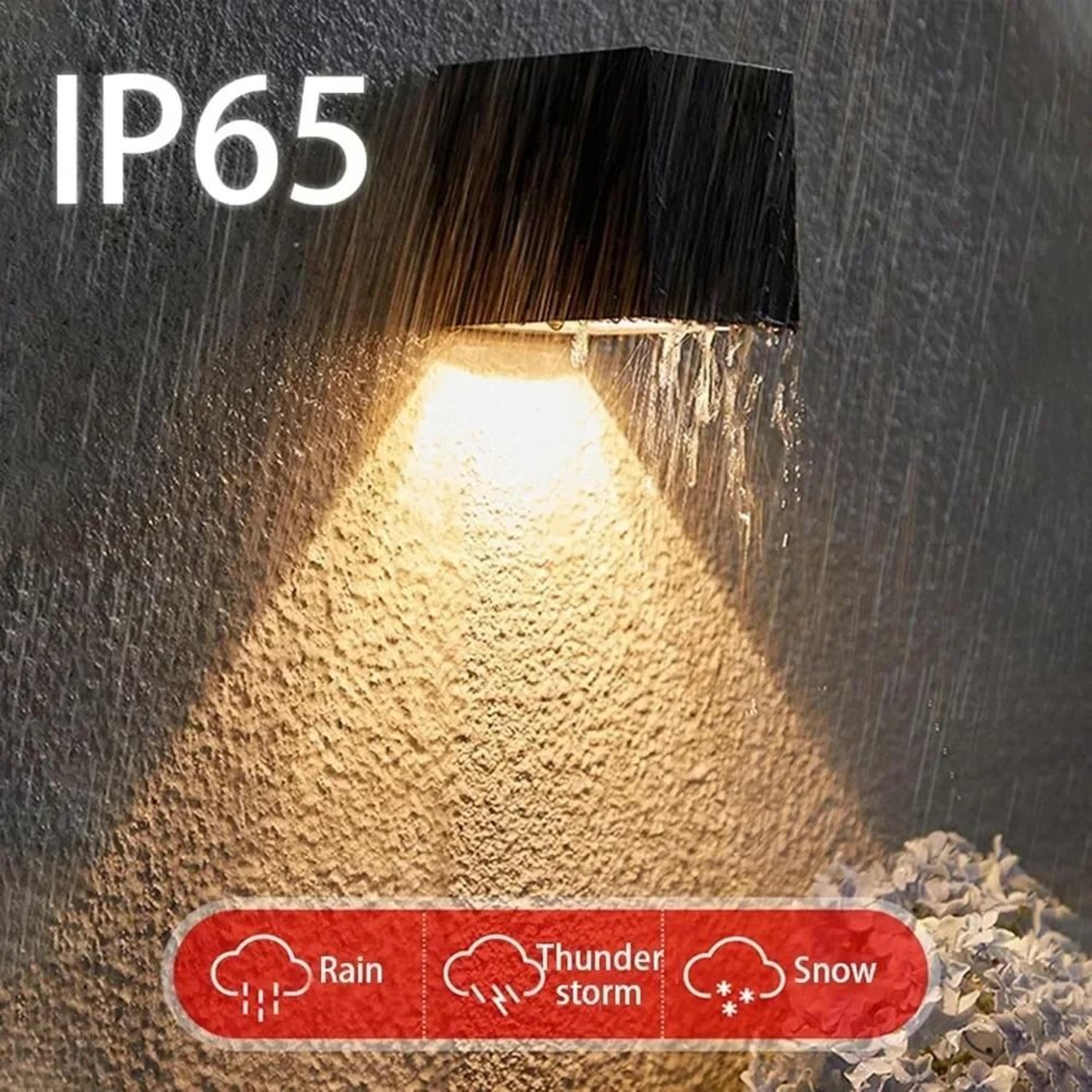 Outdoor Solar Wireless Wall  Fence Security Light 2