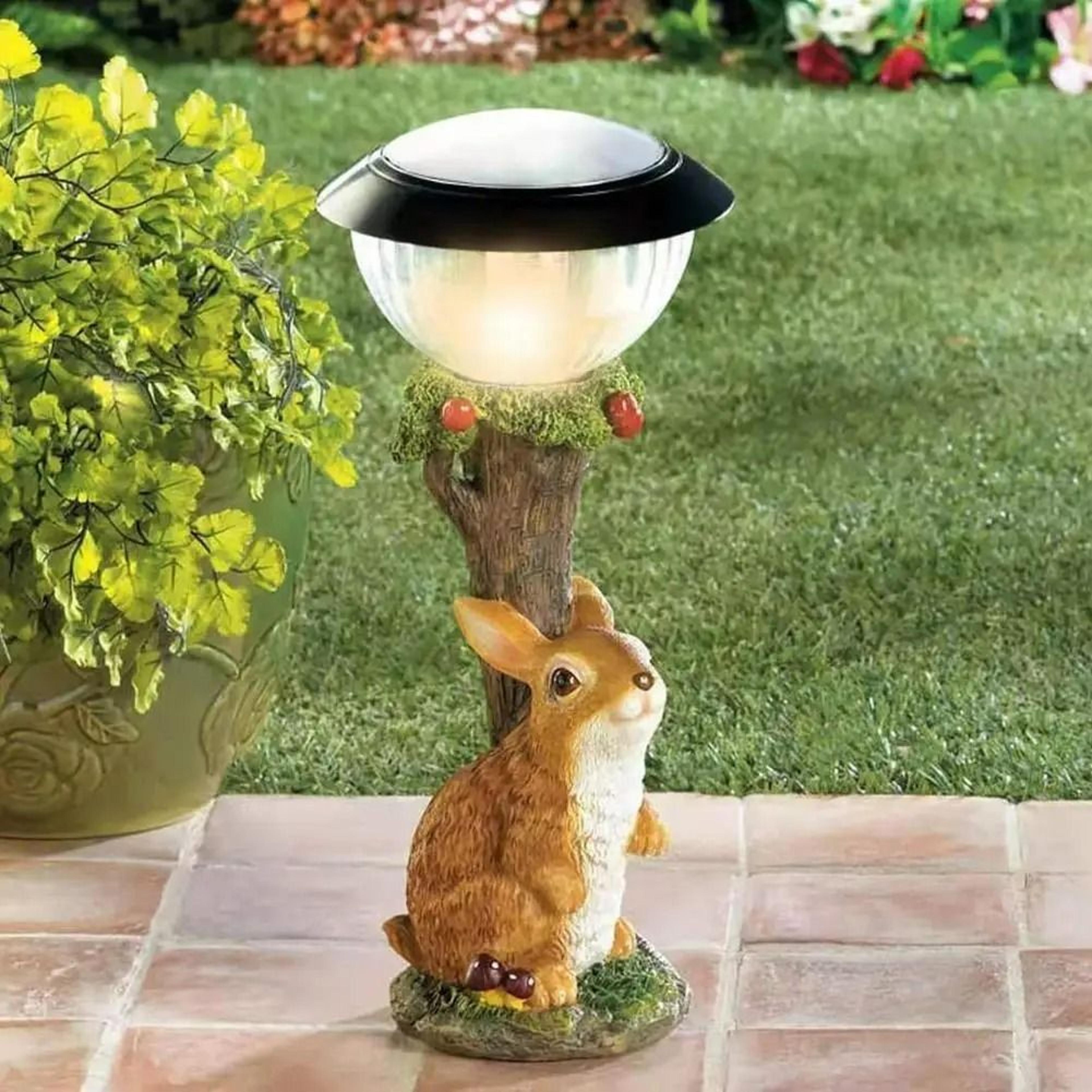 Outdoor Solar Climbing Animal Garden Statue  Window Light 0