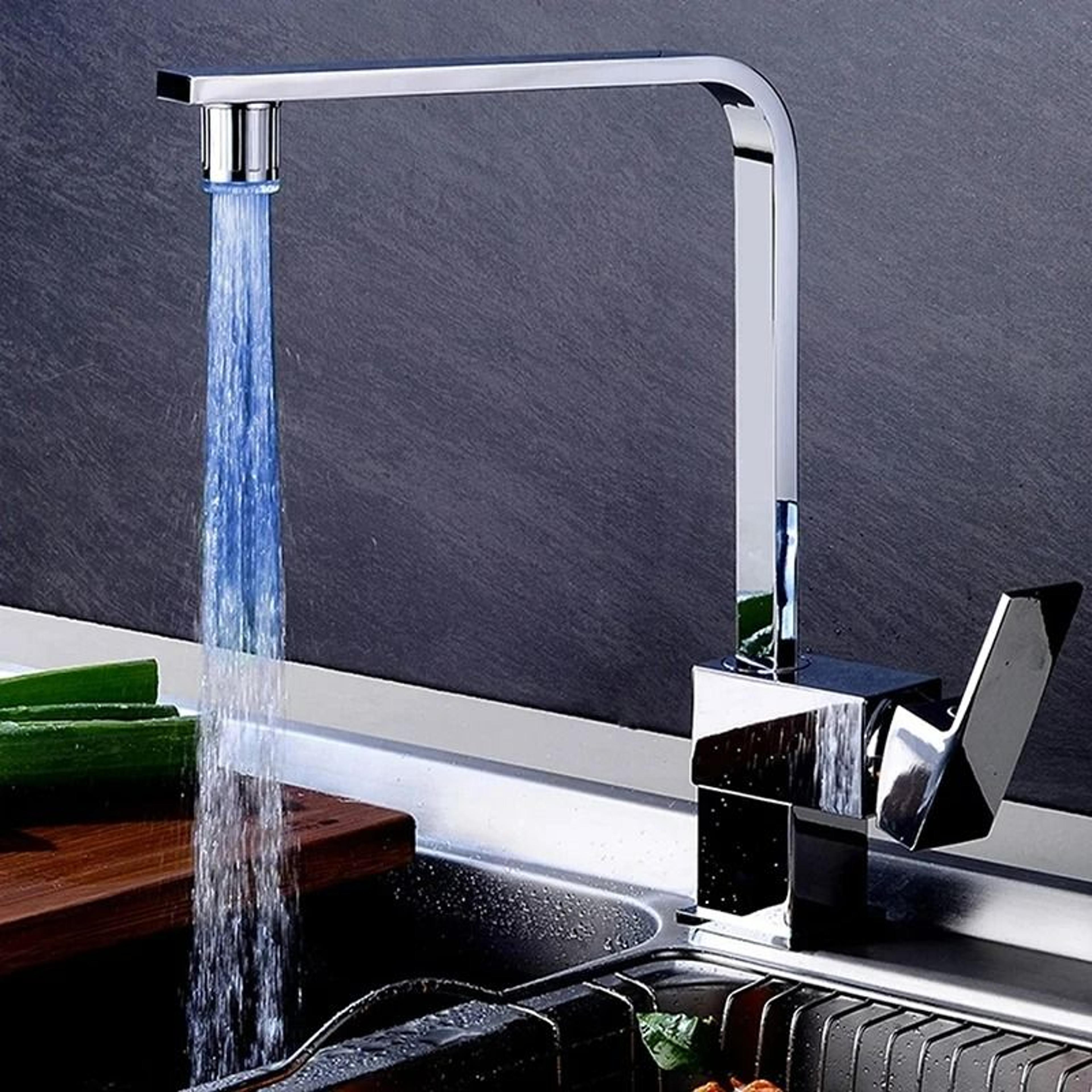 RGB 7Color LED Faucet  Water Stream Night Light 1