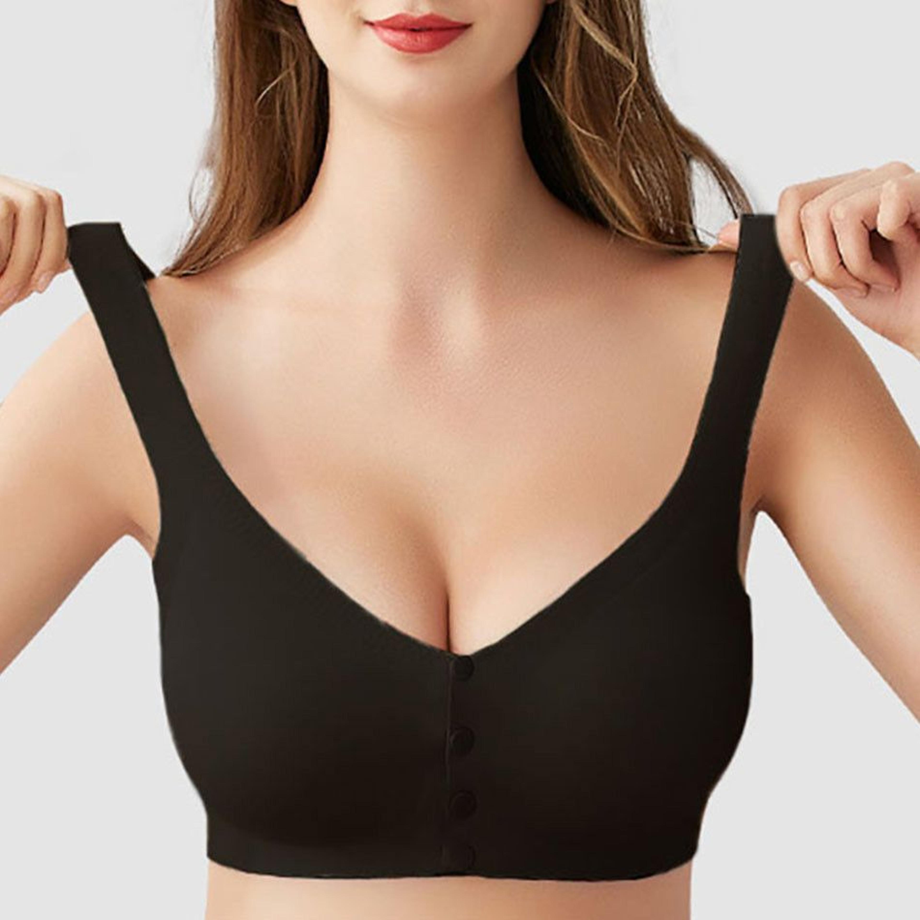 Seamless FrontOpening Wireless Nursing Bra 7