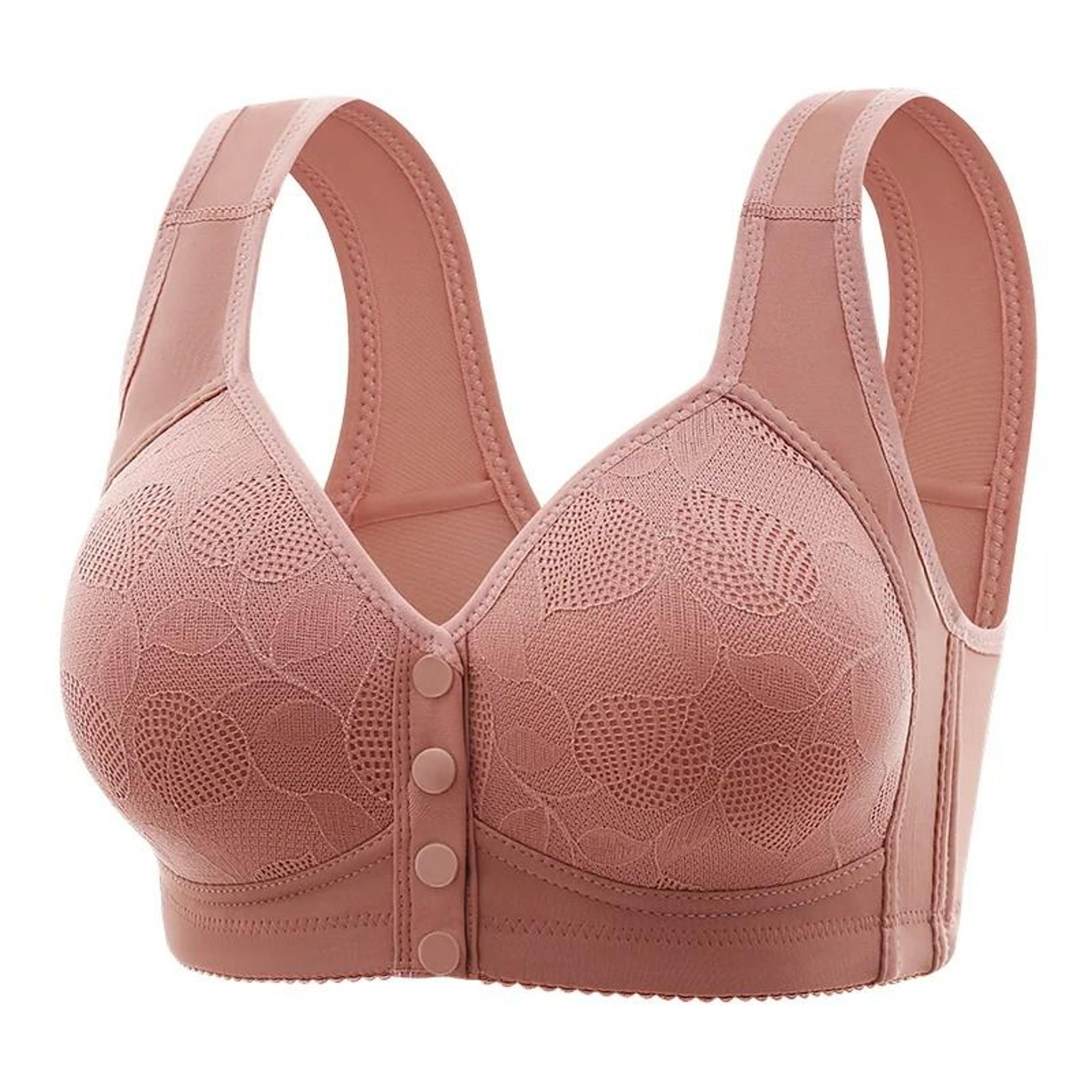 FrontButton Seamless Wireless Nursing Bra 7