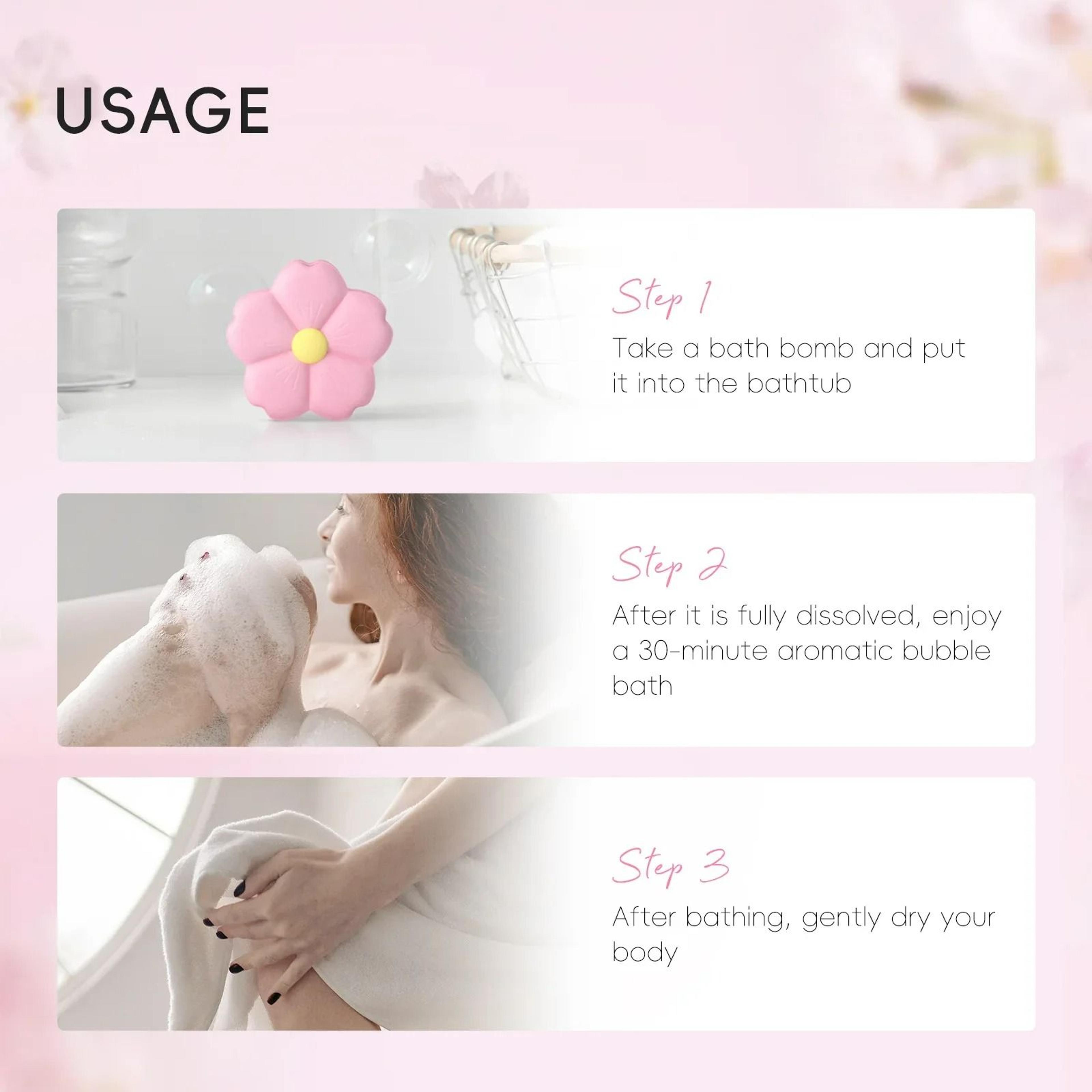 Aromatherapy Bubble Spa Bath Salt Ball 3
