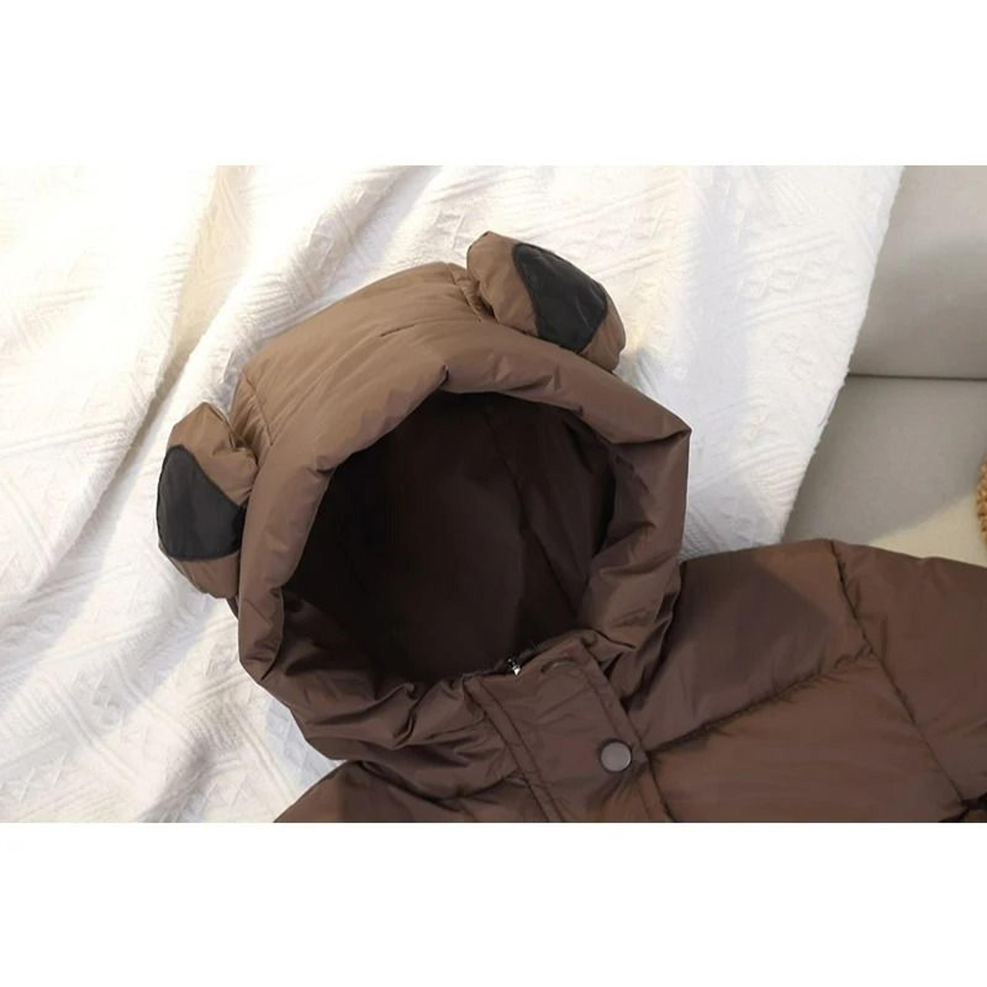 Kids Hooded Thickened DownCotton Winter Puffer Jacket 5