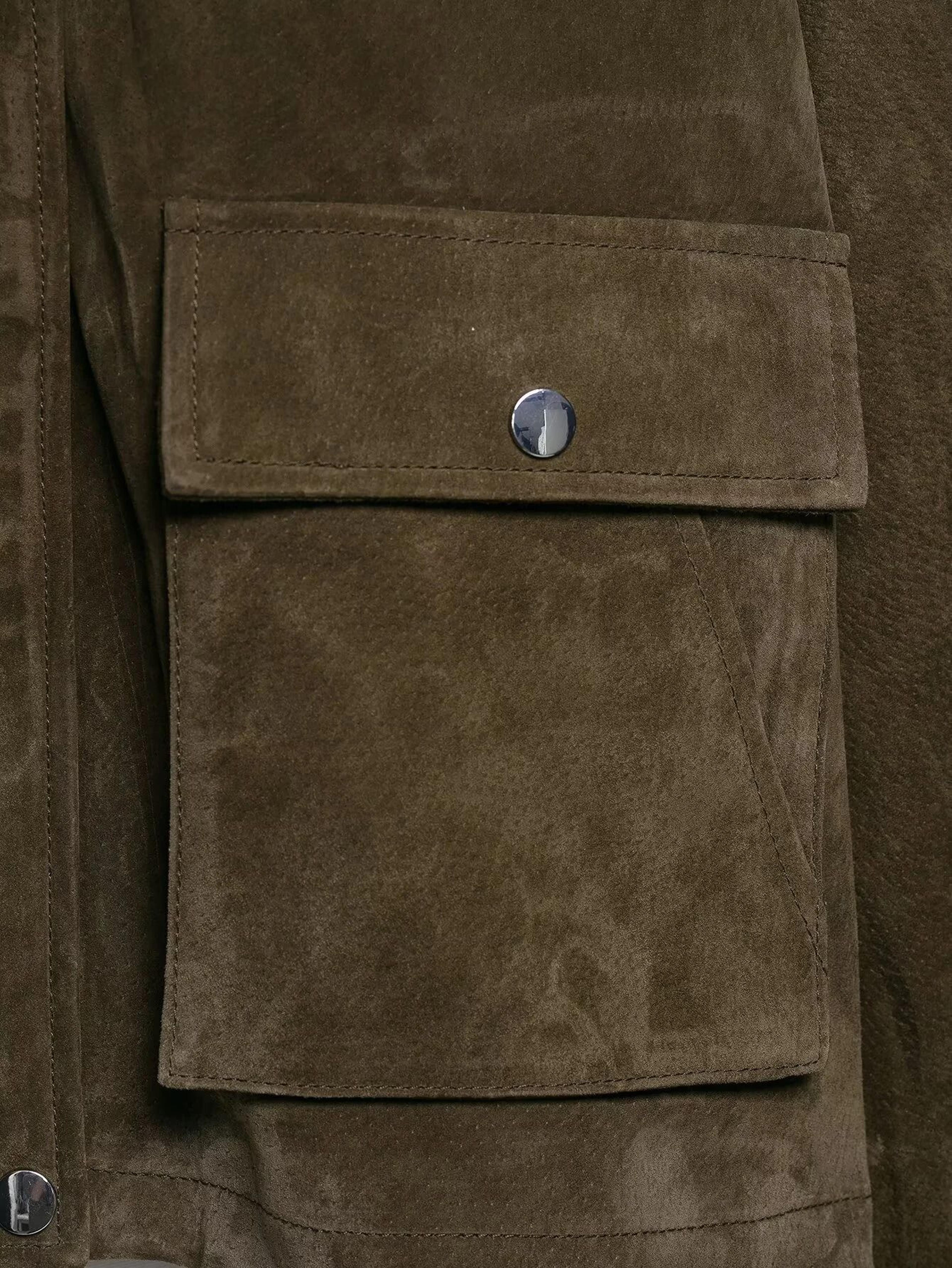 Womens Pure Leather Pilot Jacket Coat 3