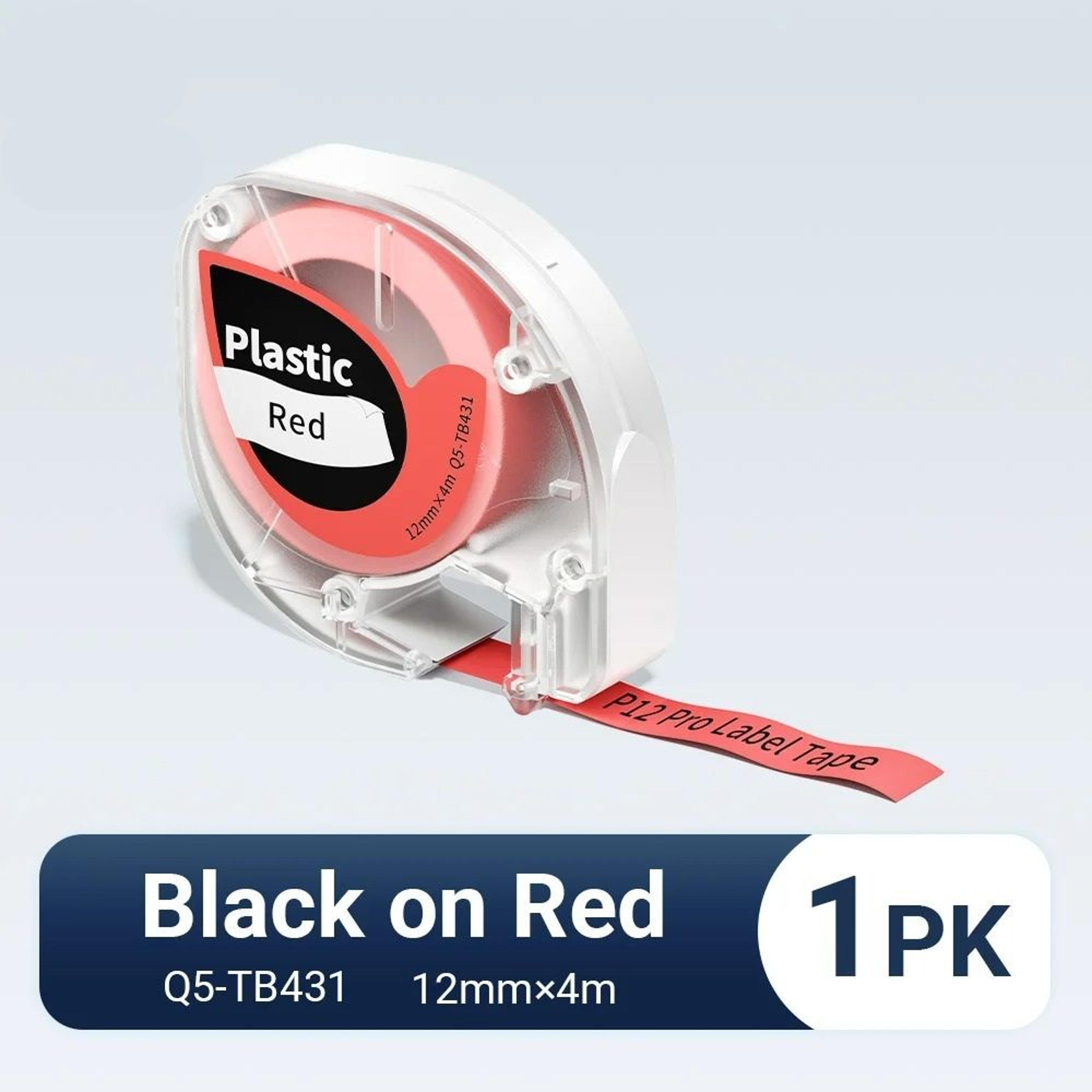 SelfAdhesive Plastic Label Tape Refil 19