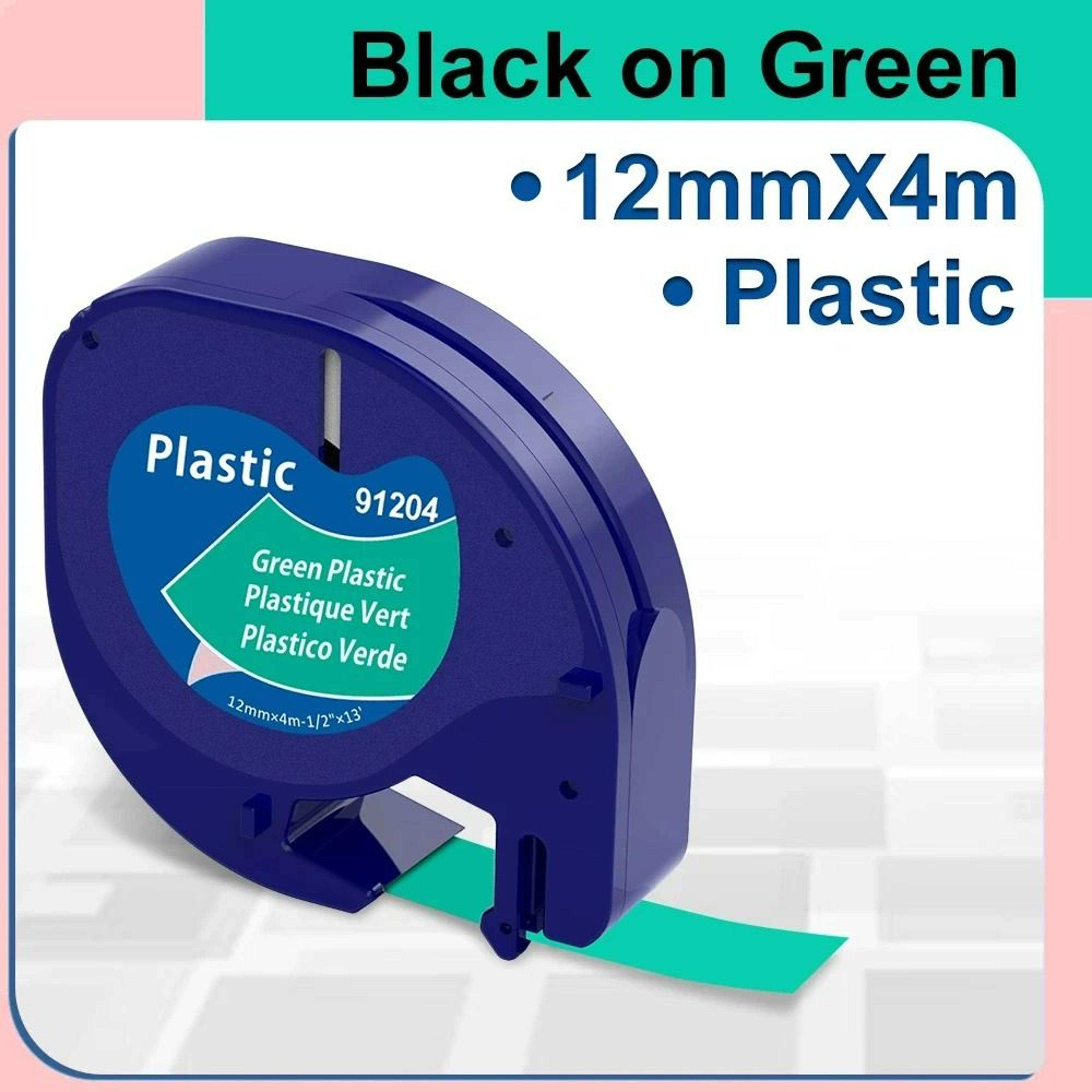 MultiColor Plastic Label Ribbon Refill 18