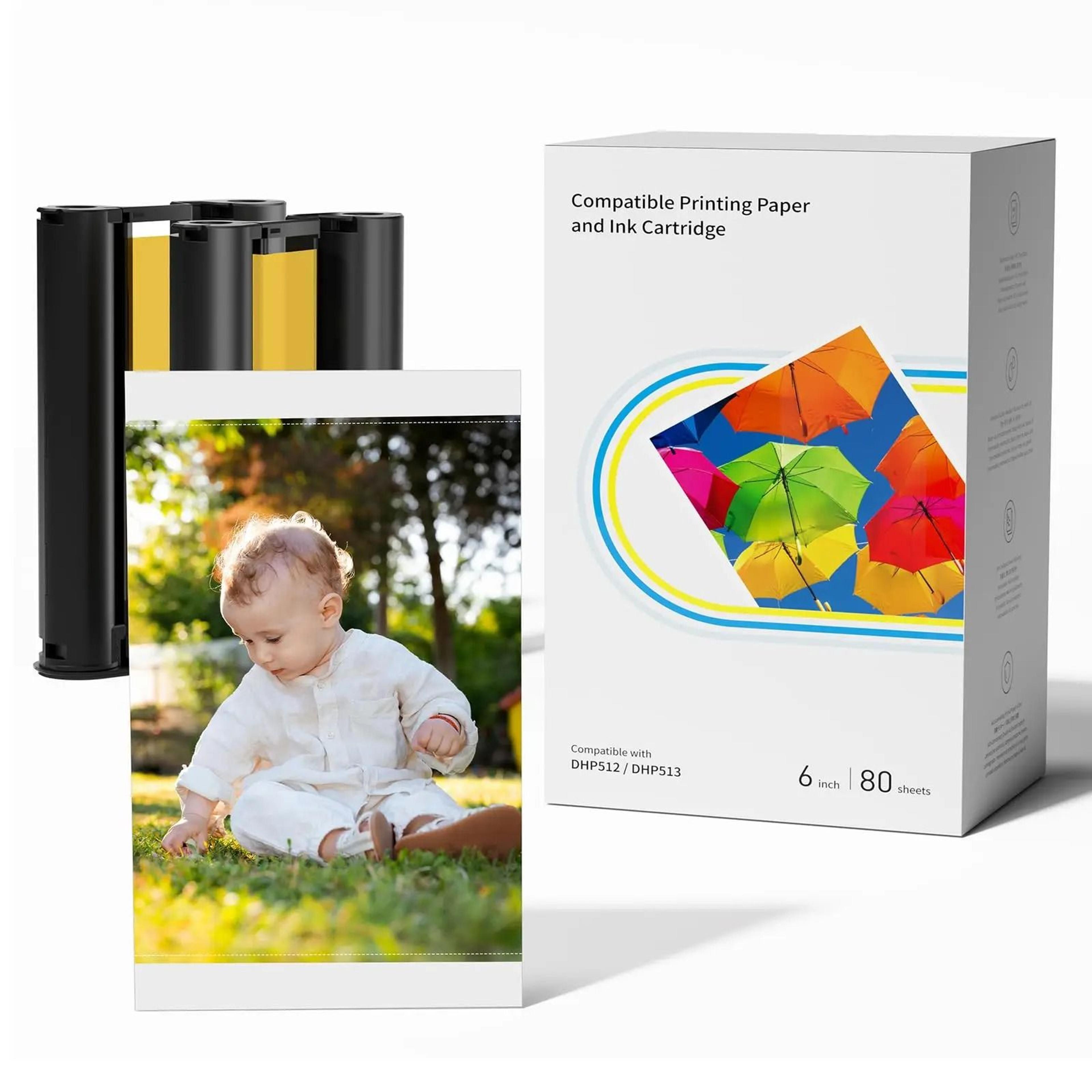 ink ribbon and photo paper pack