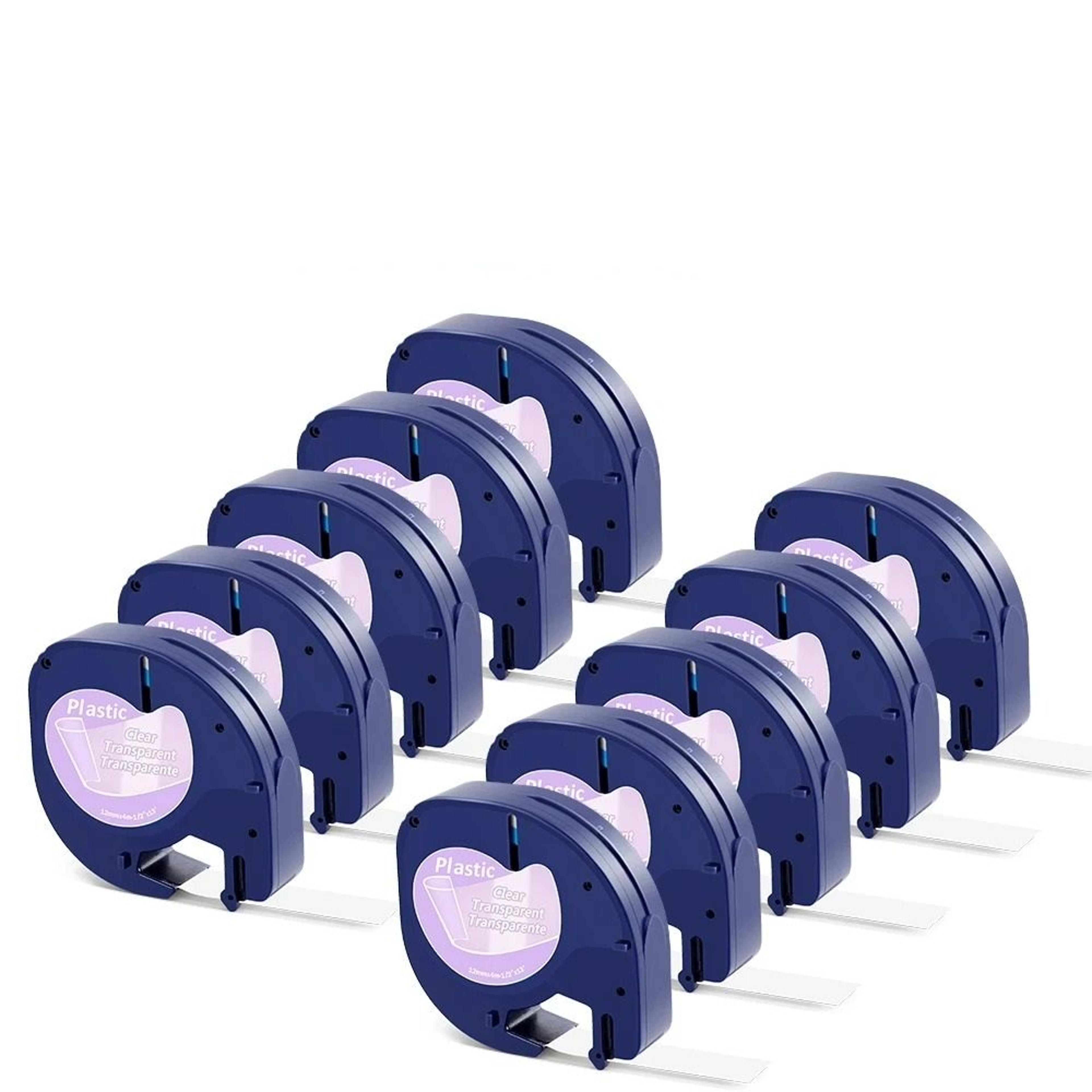 10Pack Clear Thermal Label Tape Refill 0