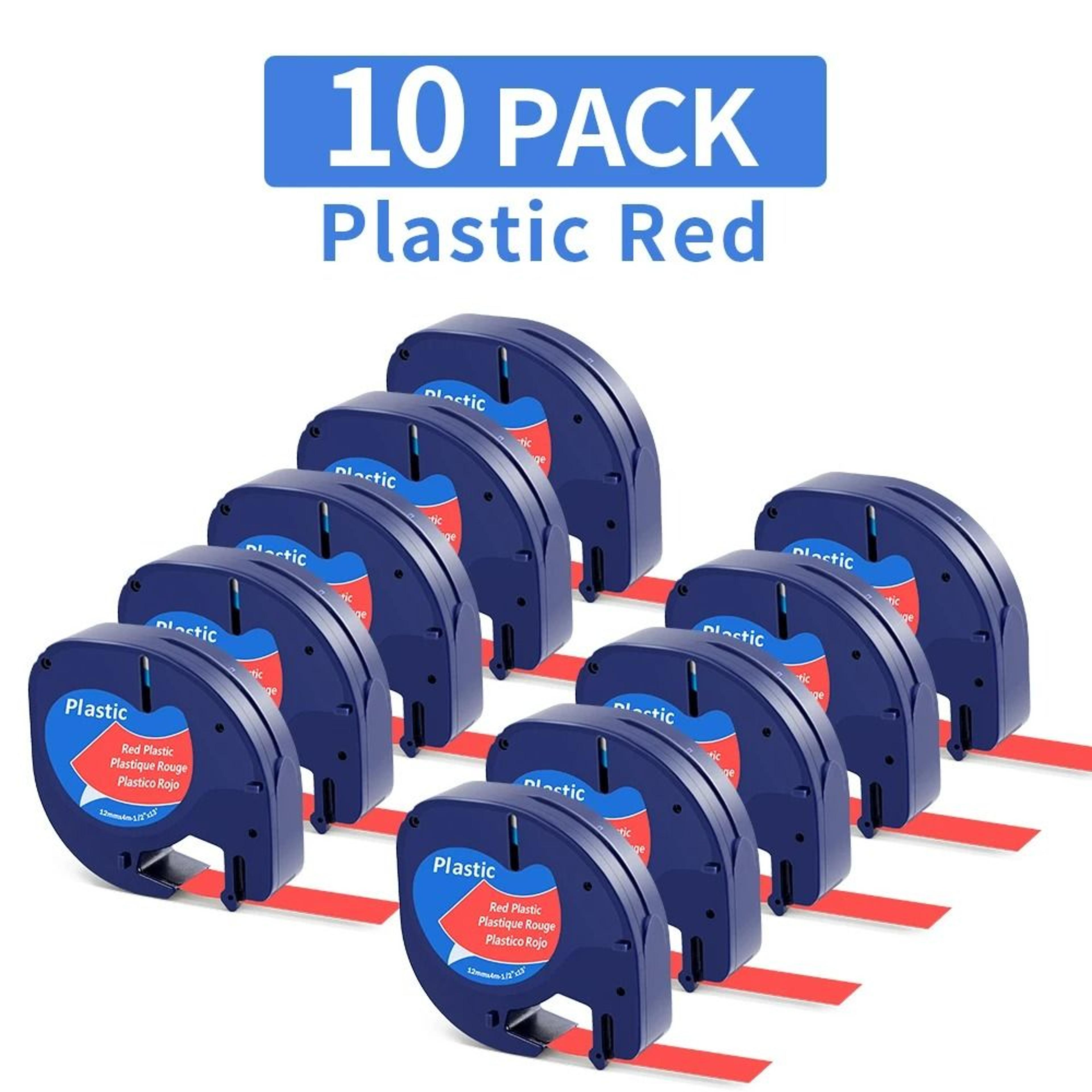 10Pack Clear Thermal Label Tape Refill 13
