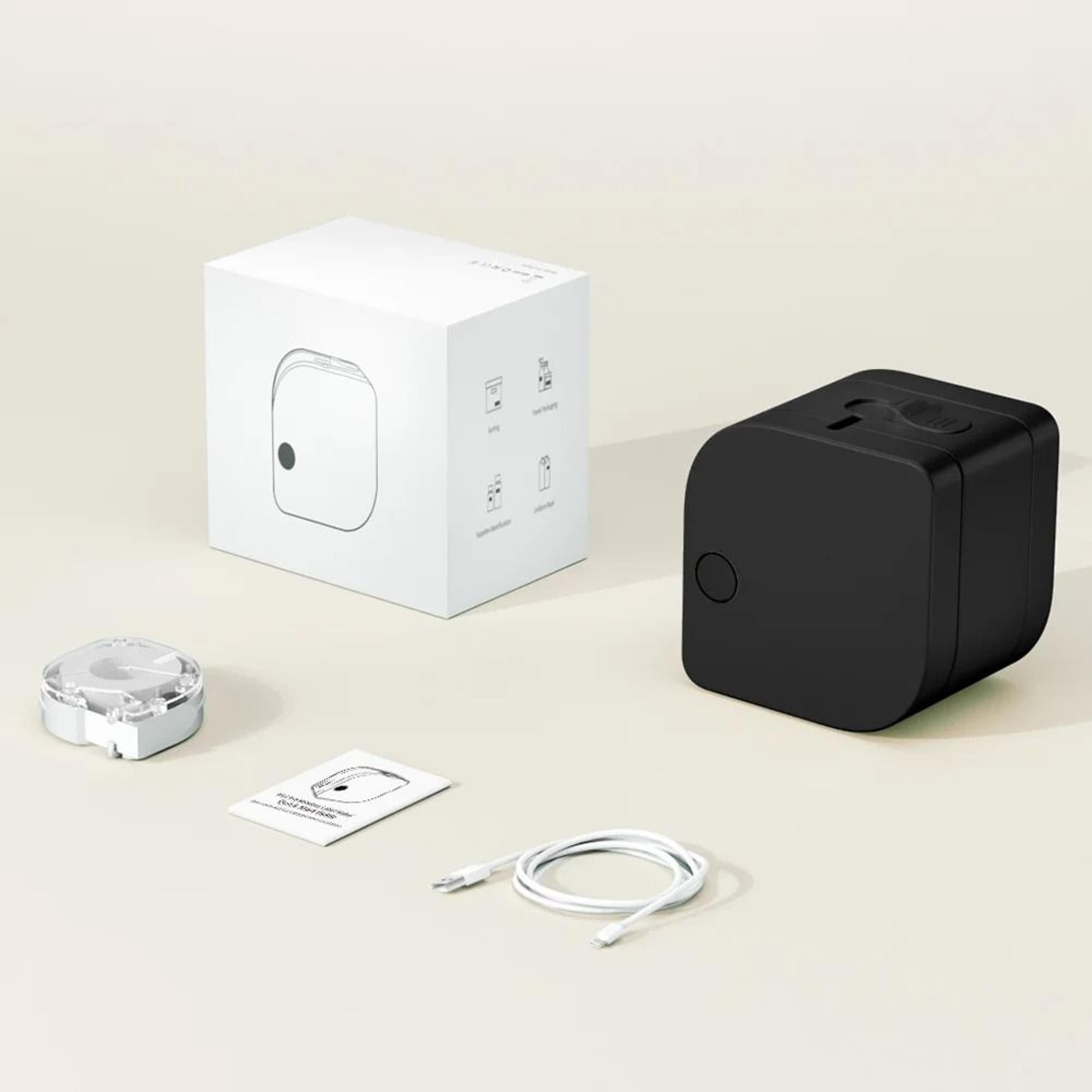Wireless Bluetooth Mini Label Printer With Tape Roll 7
