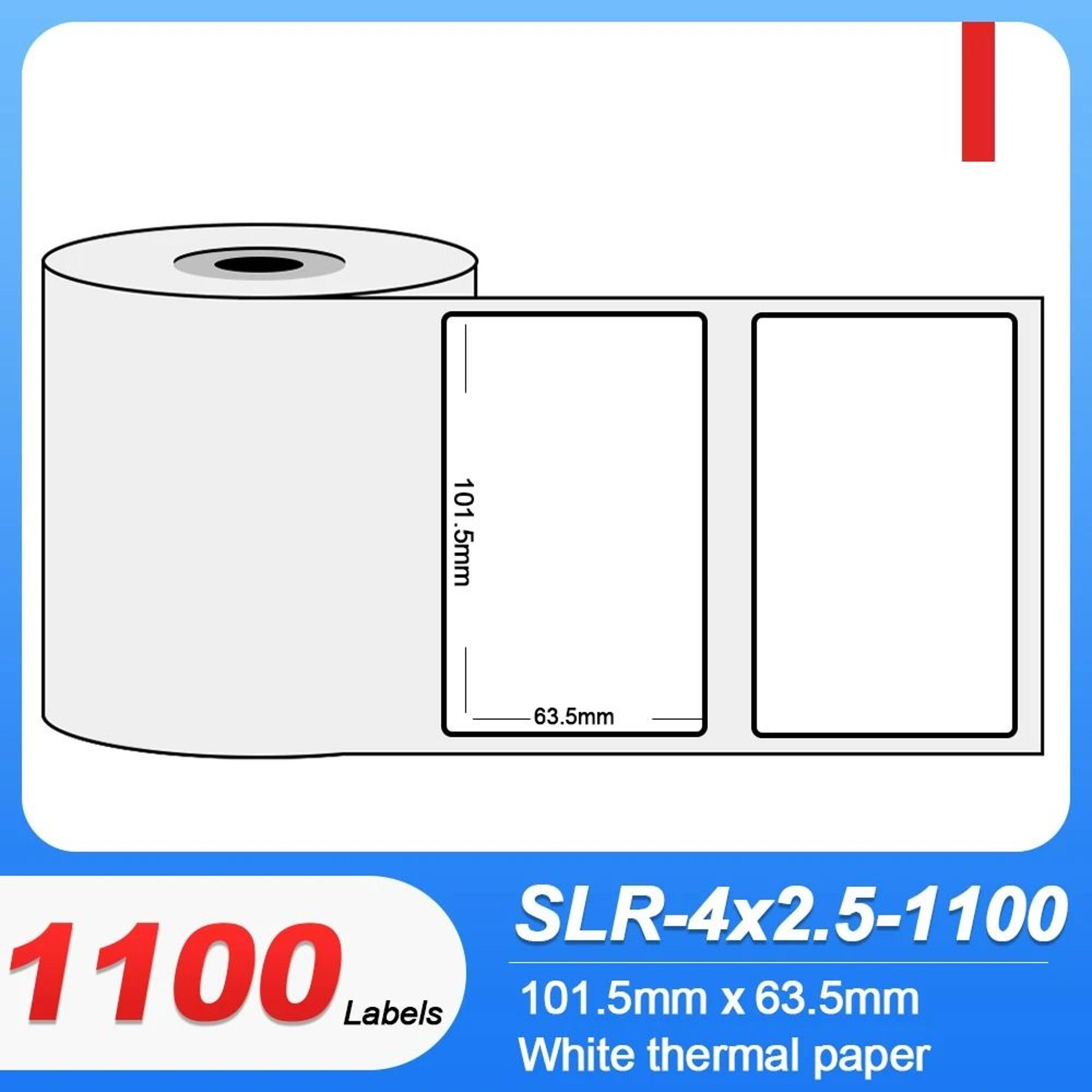 Direct Thermal SelfAdhesive Rectangular Sticker Labels 12