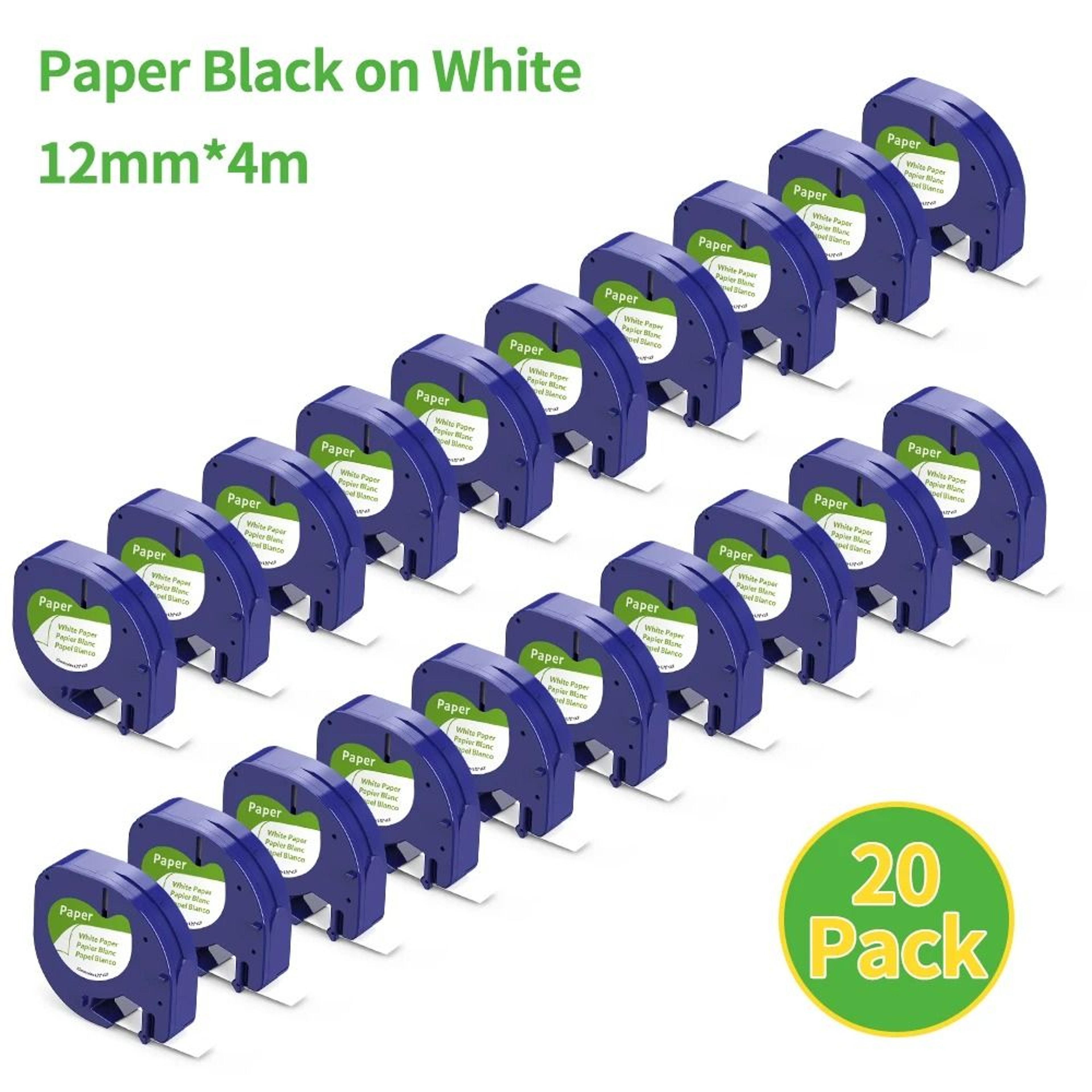 Plastic Thermal Label Tape Refill 12