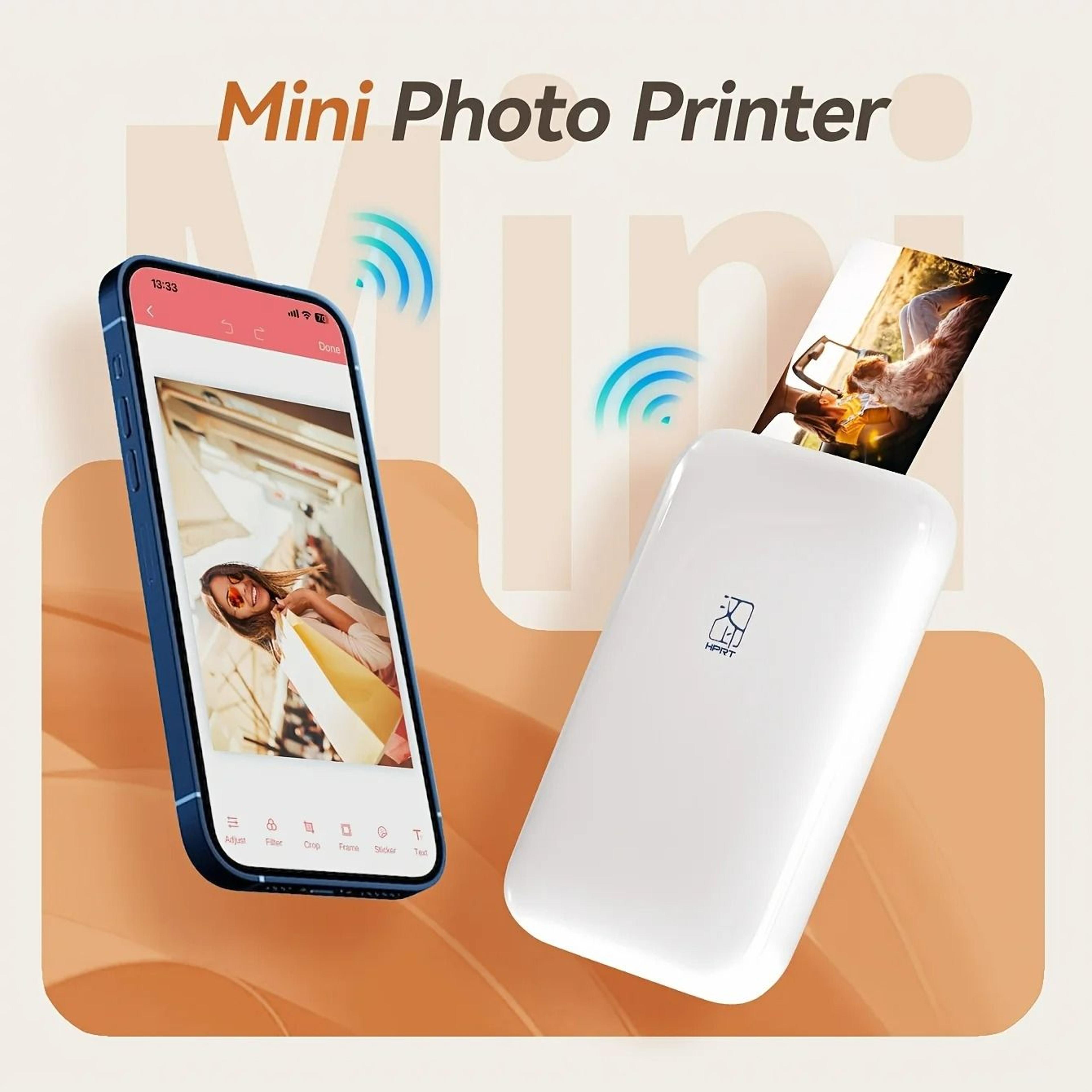 Portable Bluetooth 2x3 Pocket Photo Printer 1