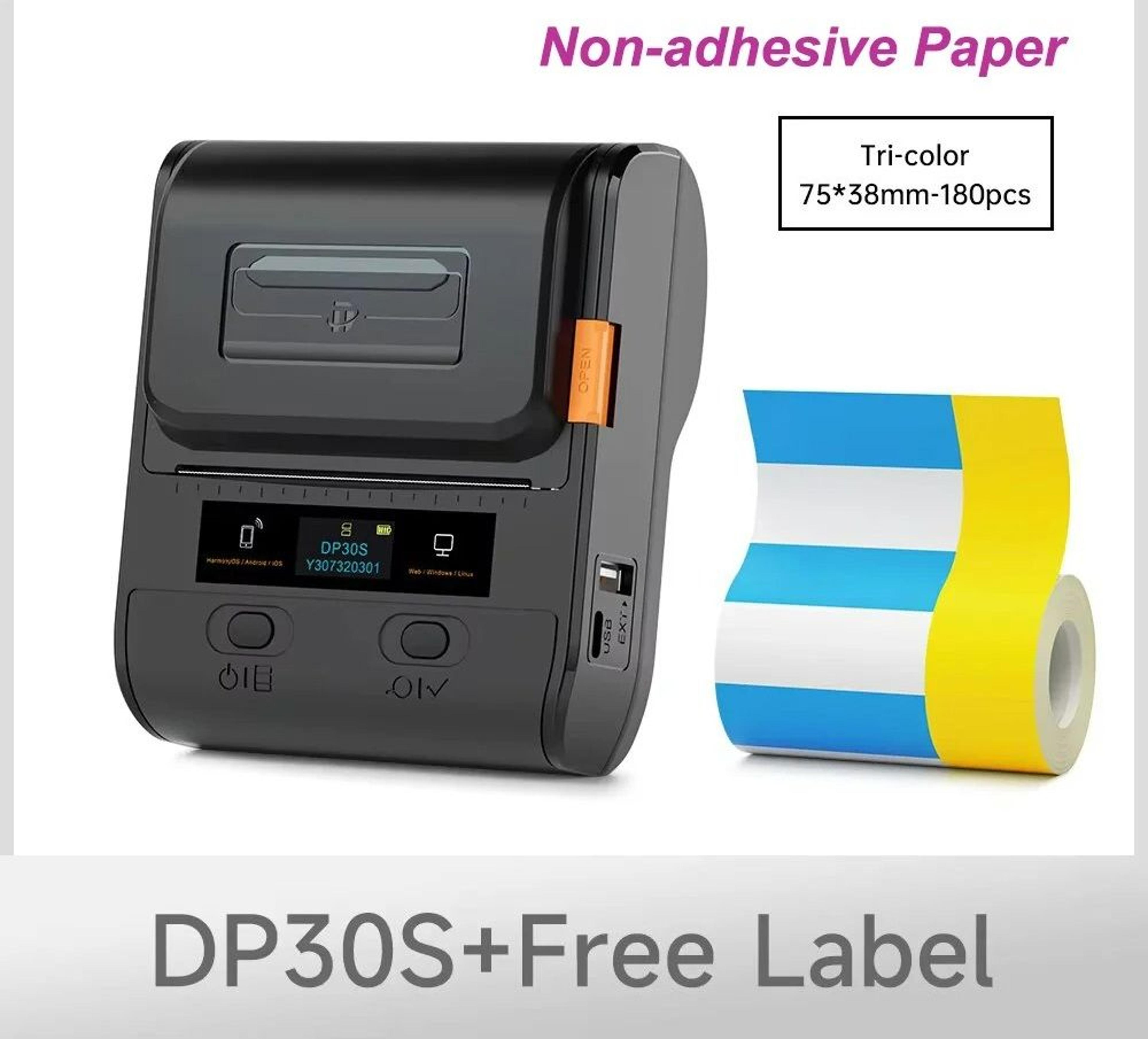 Wireless Desktop  Portable Thermal Label Printer 11