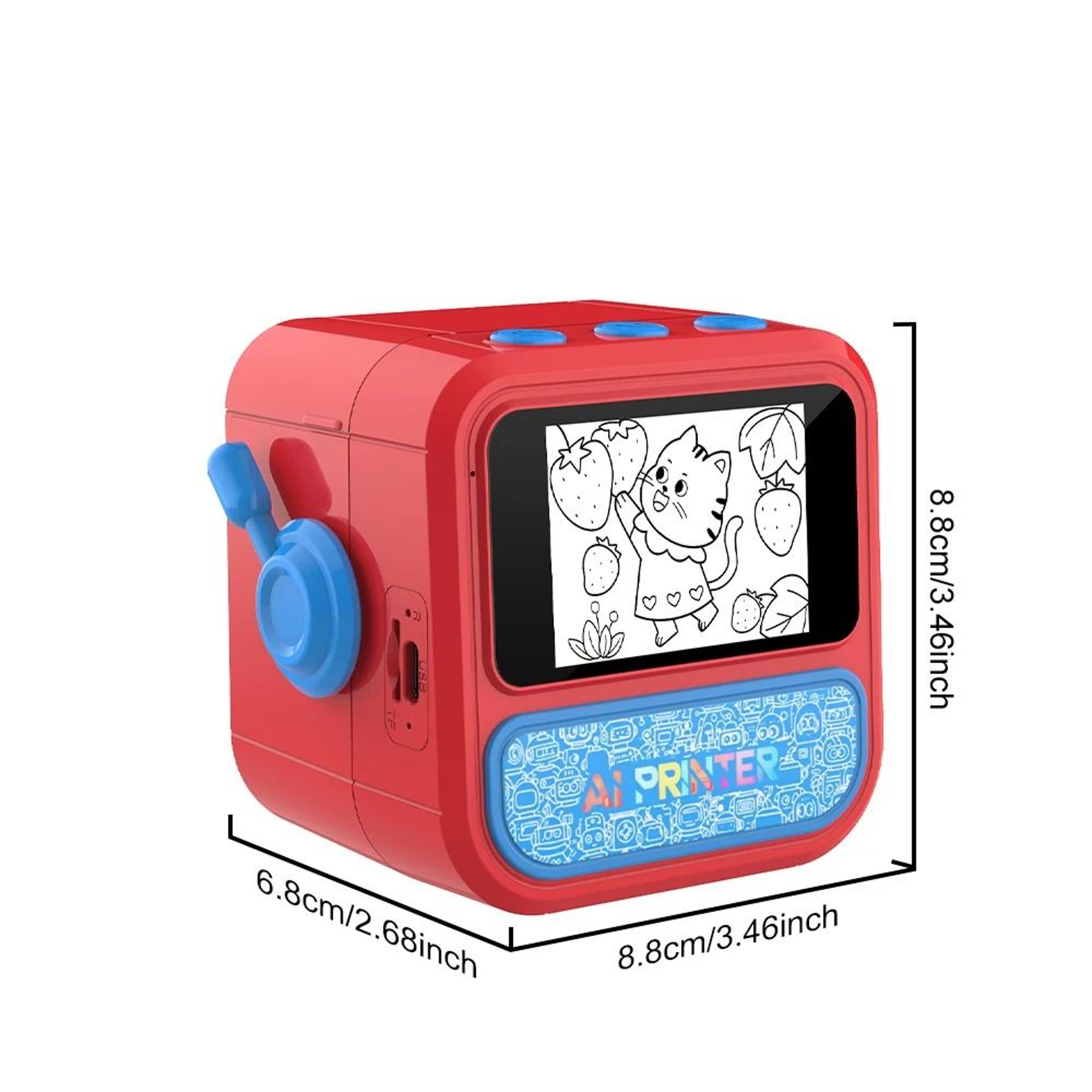 Smart AI Voice Mini Thermal Printer With LCD Display 1