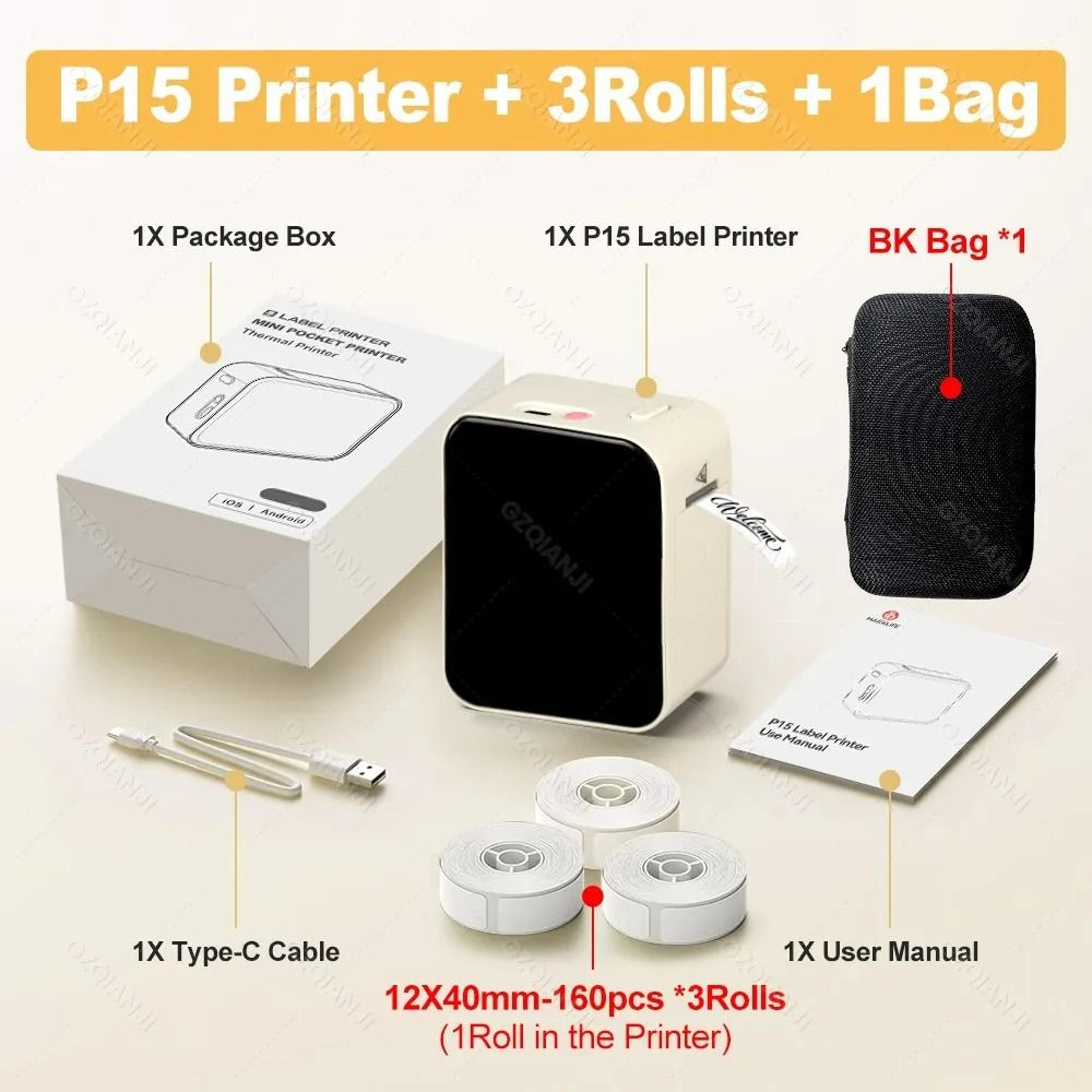 Portable Wireless Bluetooth Label Maker 7