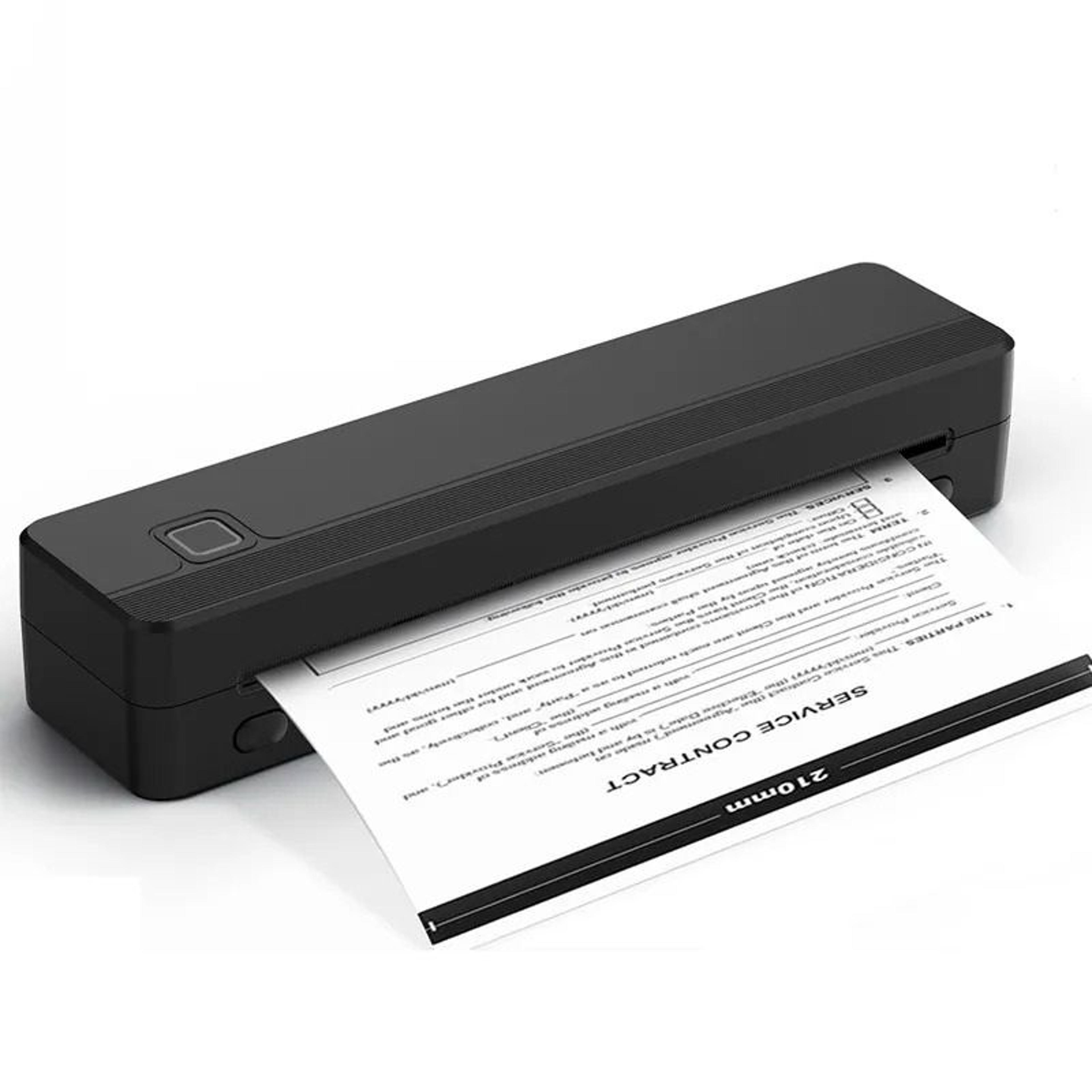 portable a4 wireless thermal printer (with 10 transfer papers)