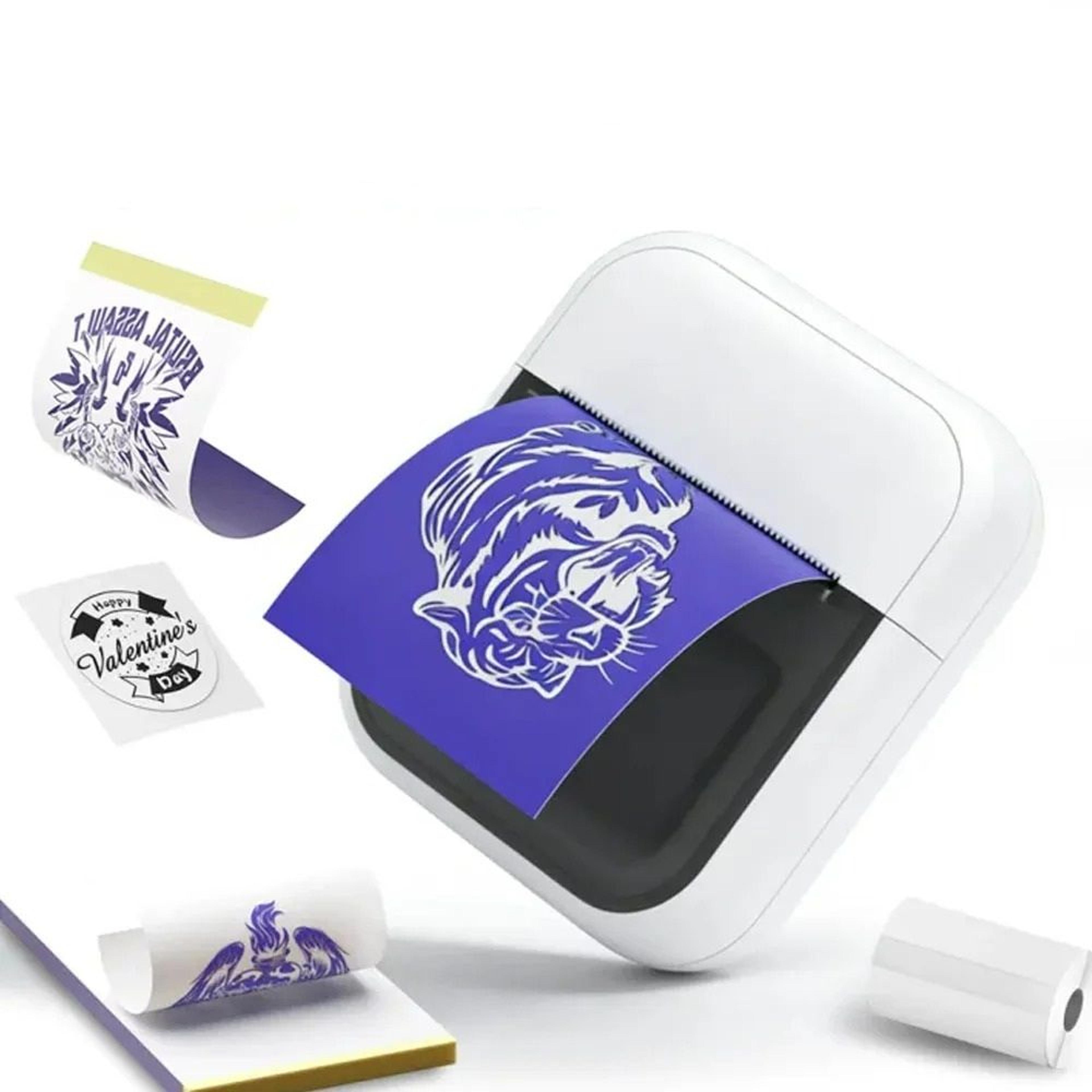 portable mini wireless thermal printer (tattoo & label maker)