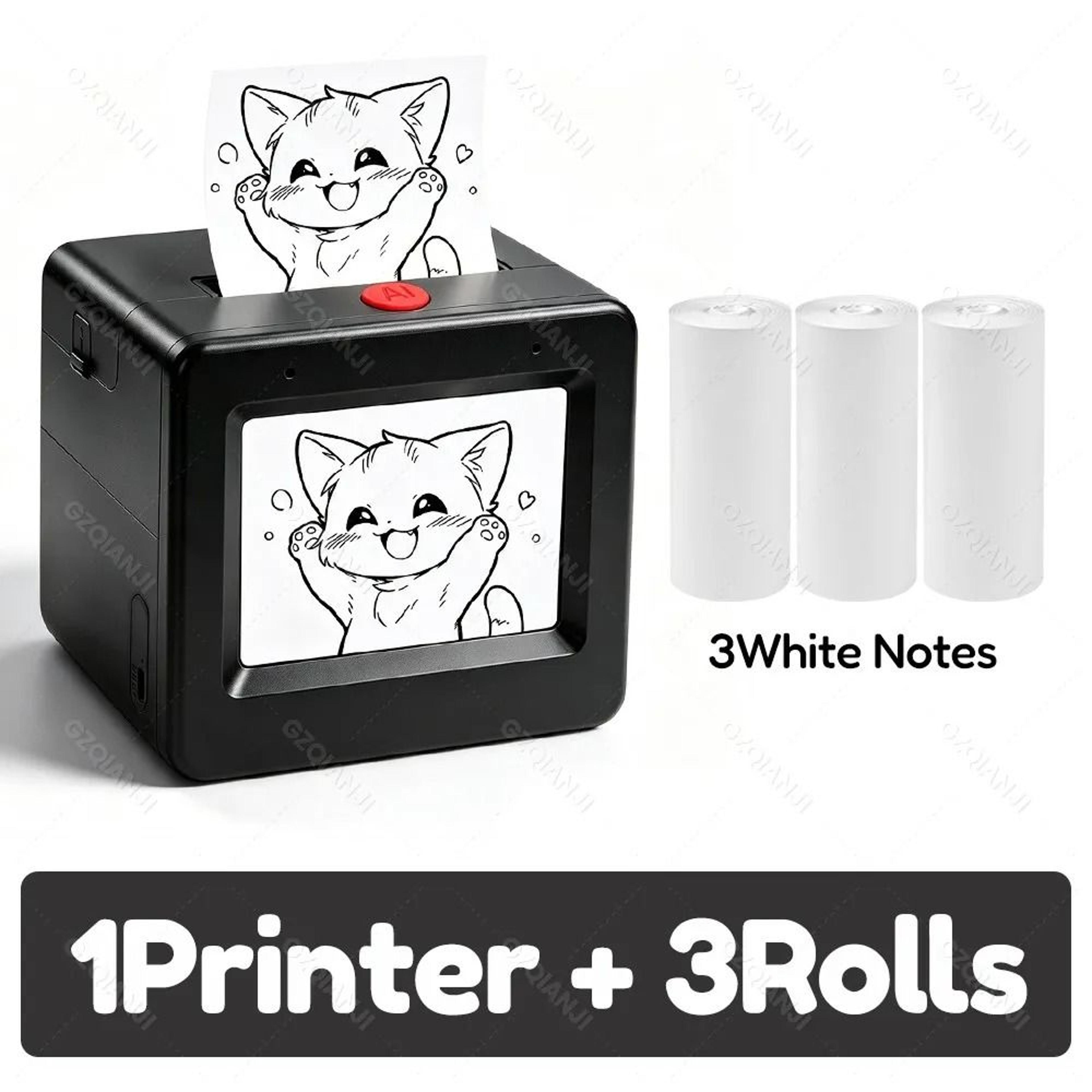 Smart AI Voice  Screen Thermal Printer For Kids 10