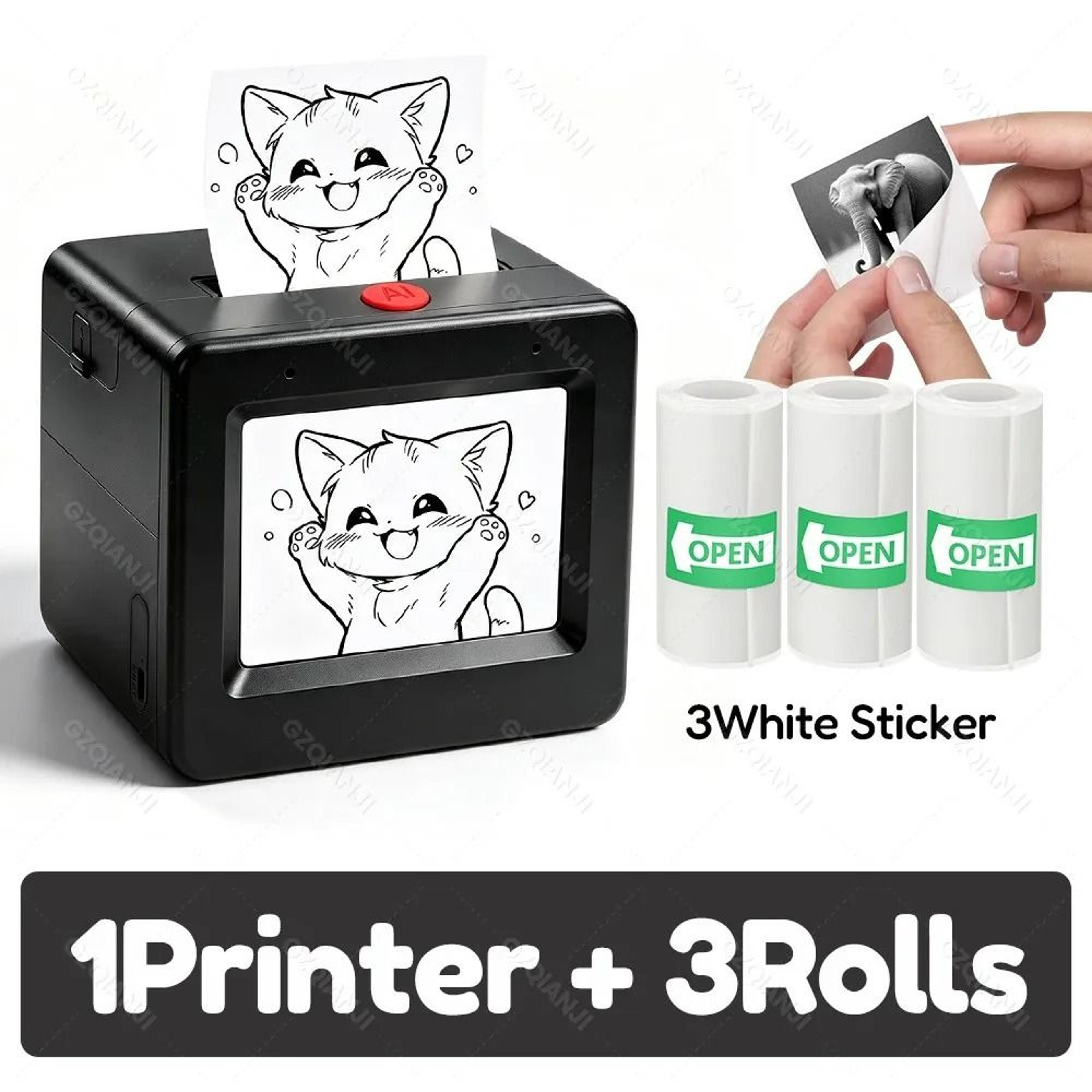 Smart AI Voice  Screen Thermal Printer For Kids 9